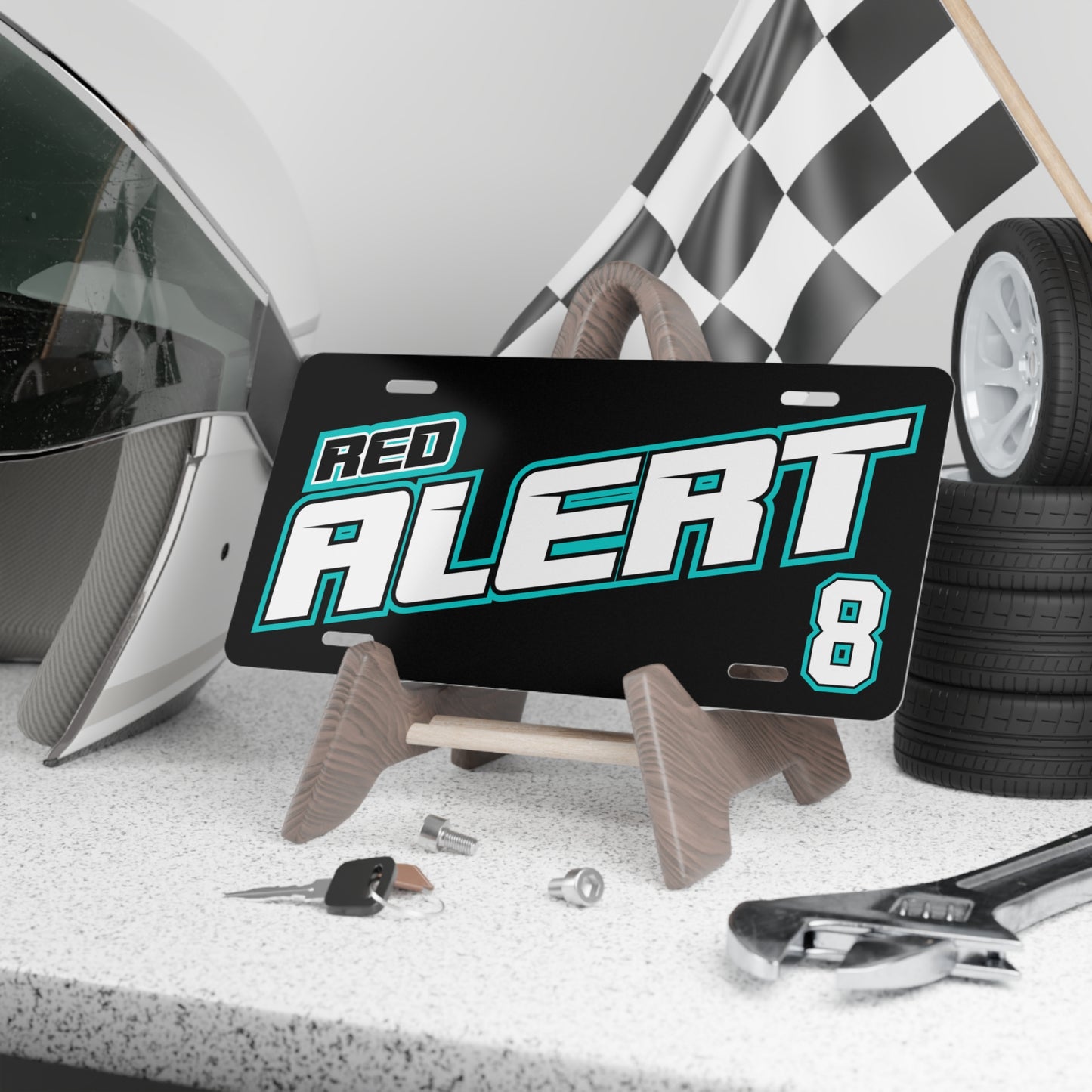 Red Alert PERSONALIZED - License Plate 2026