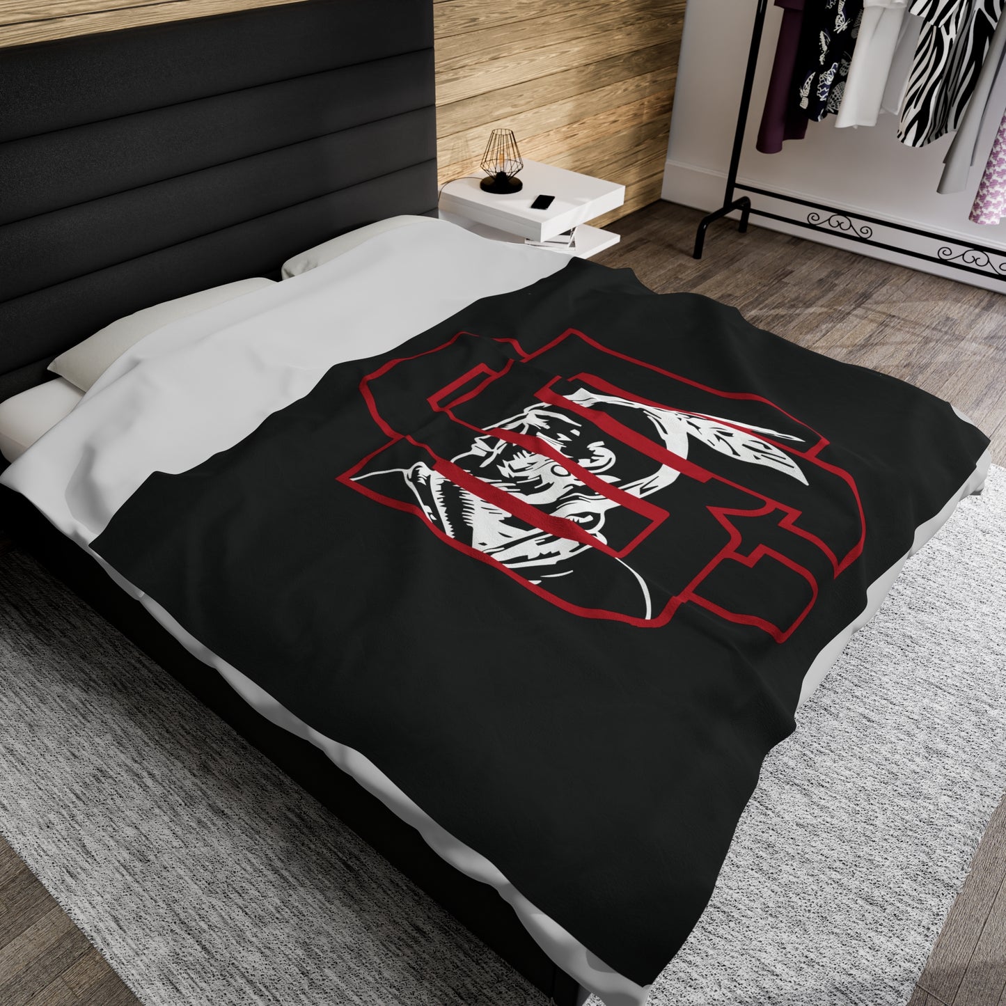 BC Braves - Velveteen Plush Blanket