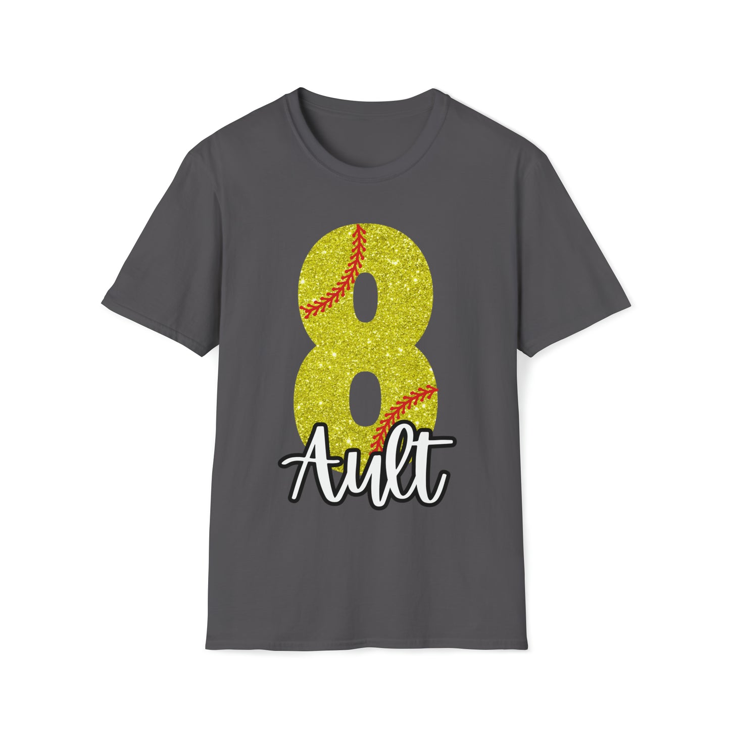 PERSONALIZED - Softball Name/Number Softstyle T-Shirt