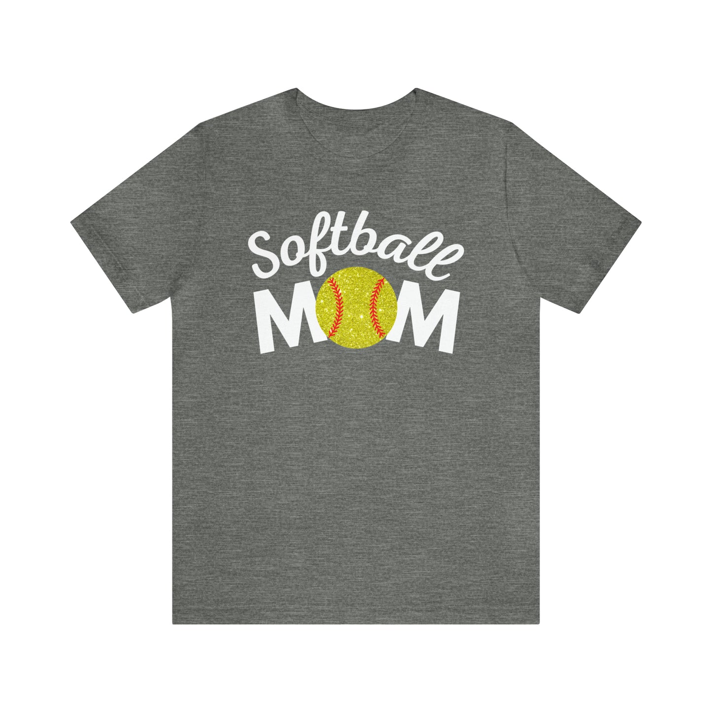 Softball Mom Shimmer Short Sleeve Tee