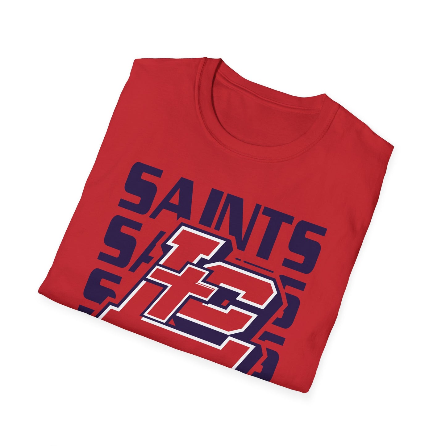 Saints Repeat Unisex Softstyle T-Shirt