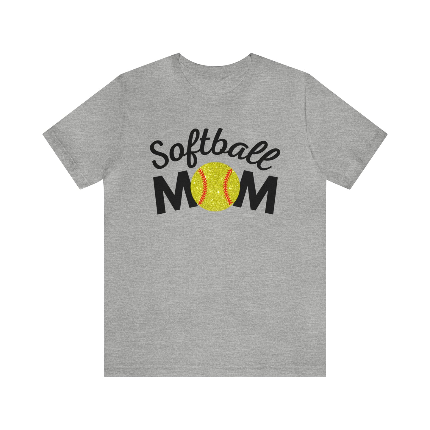 Softball Mom Shimmer Short Sleeve Tee