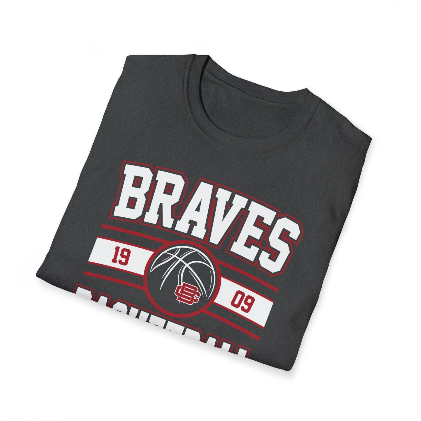 Braves Basketball Unisex Softstyle T-Shirt