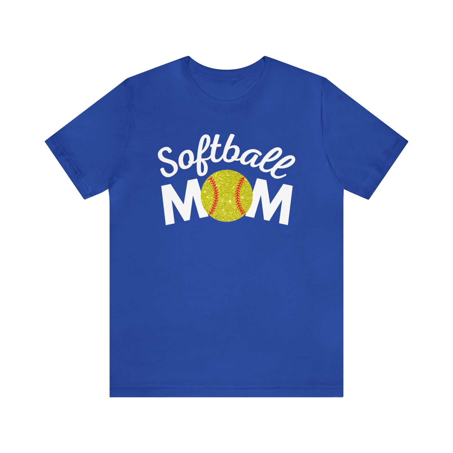 Softball Mom Shimmer Short Sleeve Tee