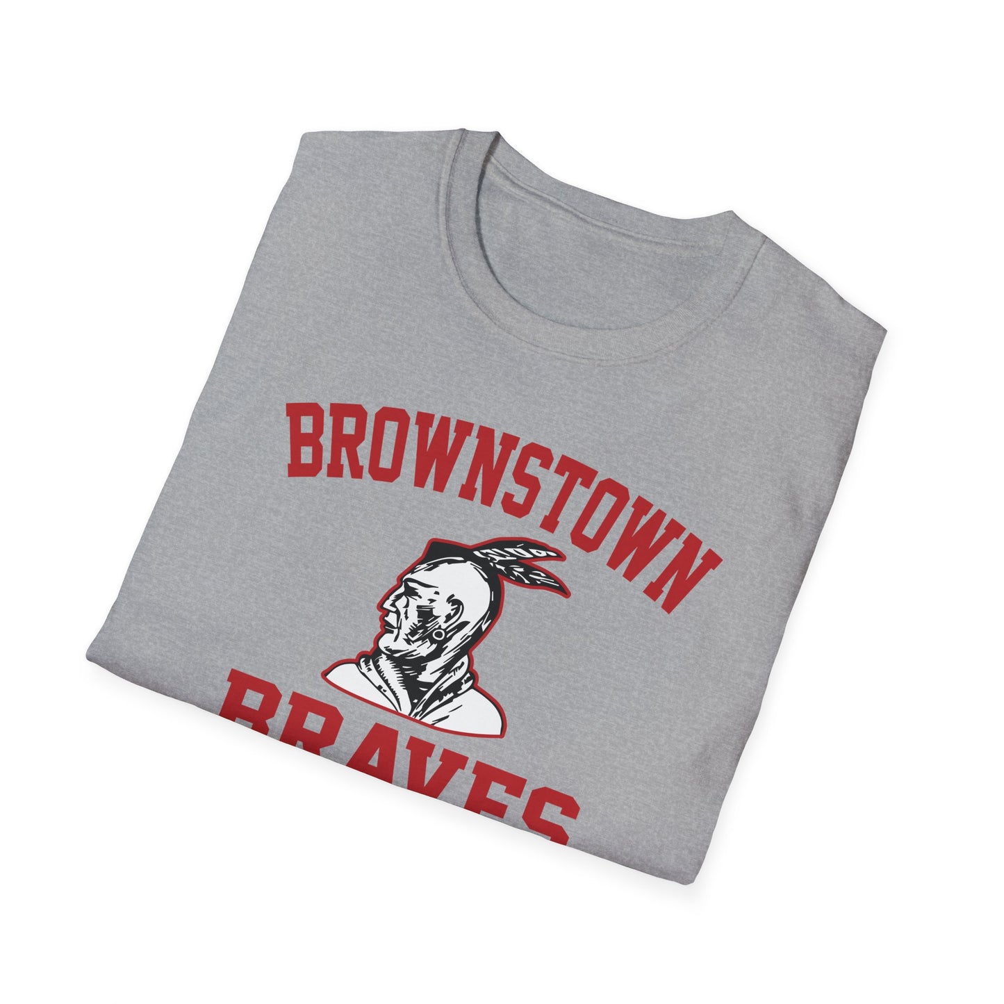 Brownstown Braves Unisex Softstyle T-Shirt