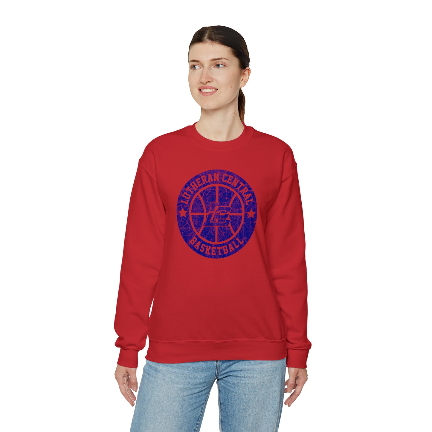 Vintage LC Saints Unisex Heavy Blend™ Crewneck Sweatshirt