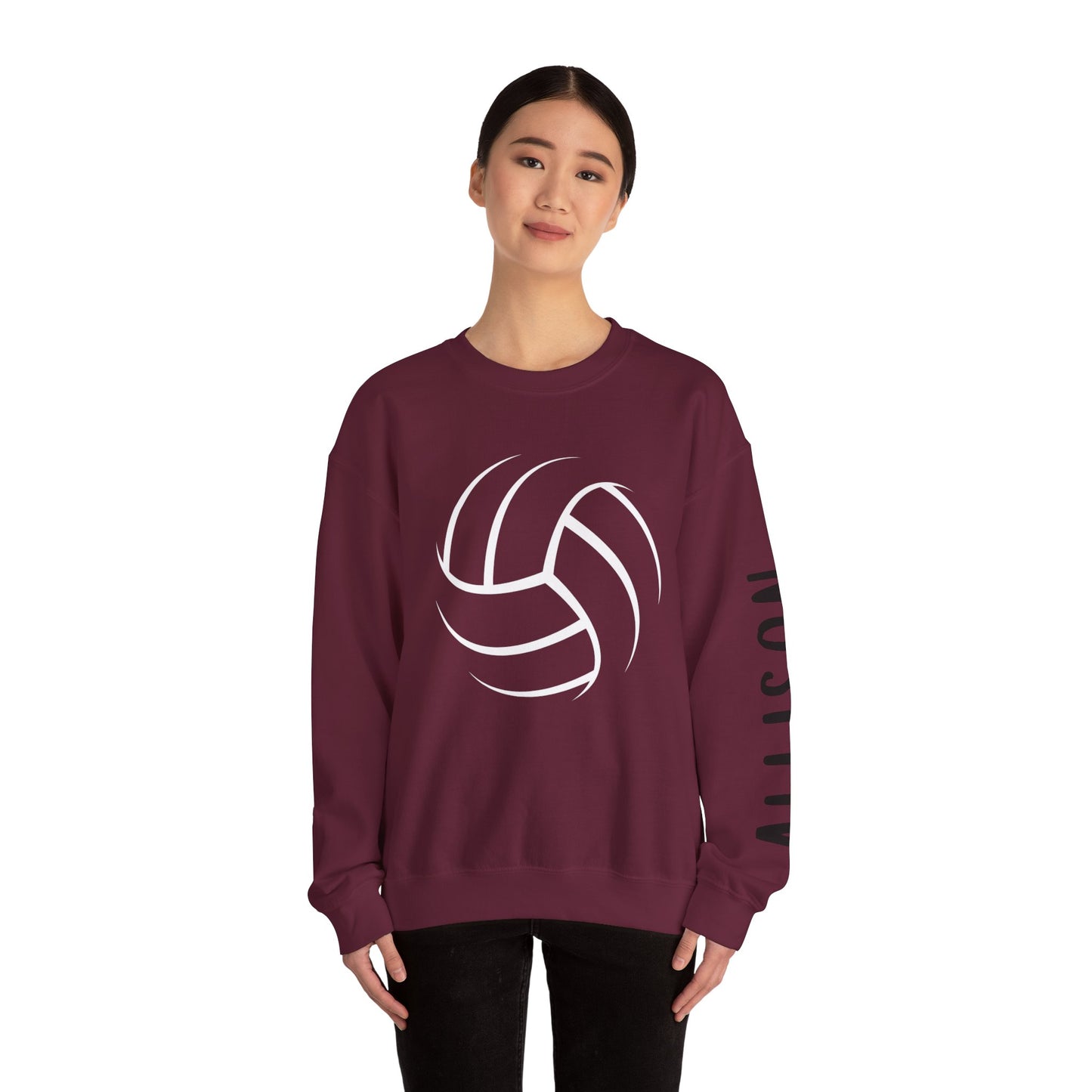 PERSONALIZED - Volleyball Sleeve Sweatshirt 2