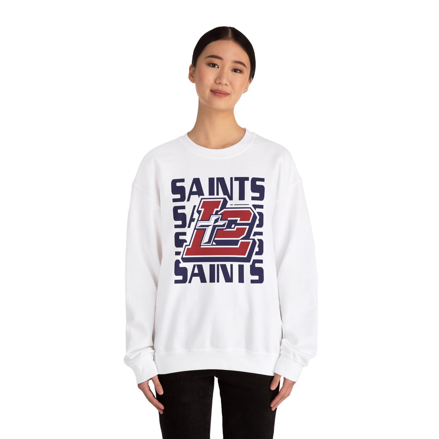 Saints Repeat Unisex Heavy Blend™ Crewneck Sweatshirt