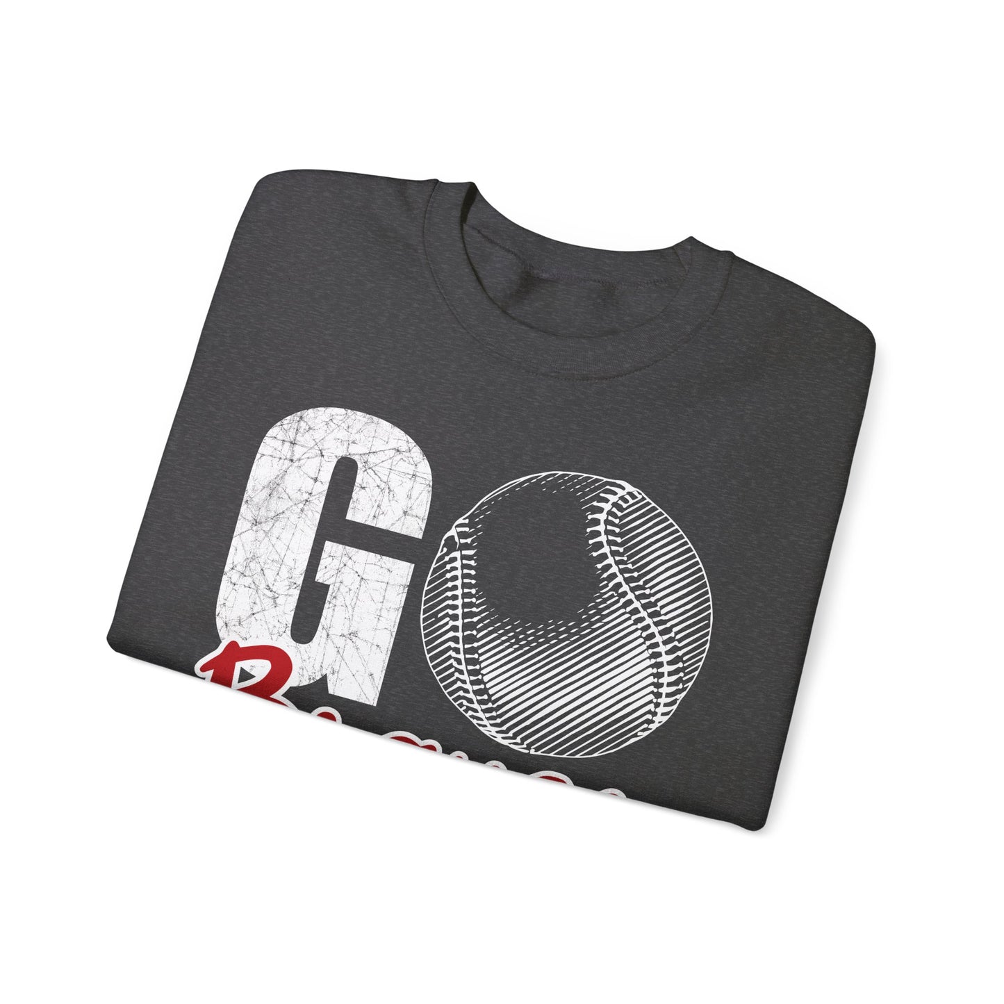 Go Braves Baseball Crewneck Sweatshirt