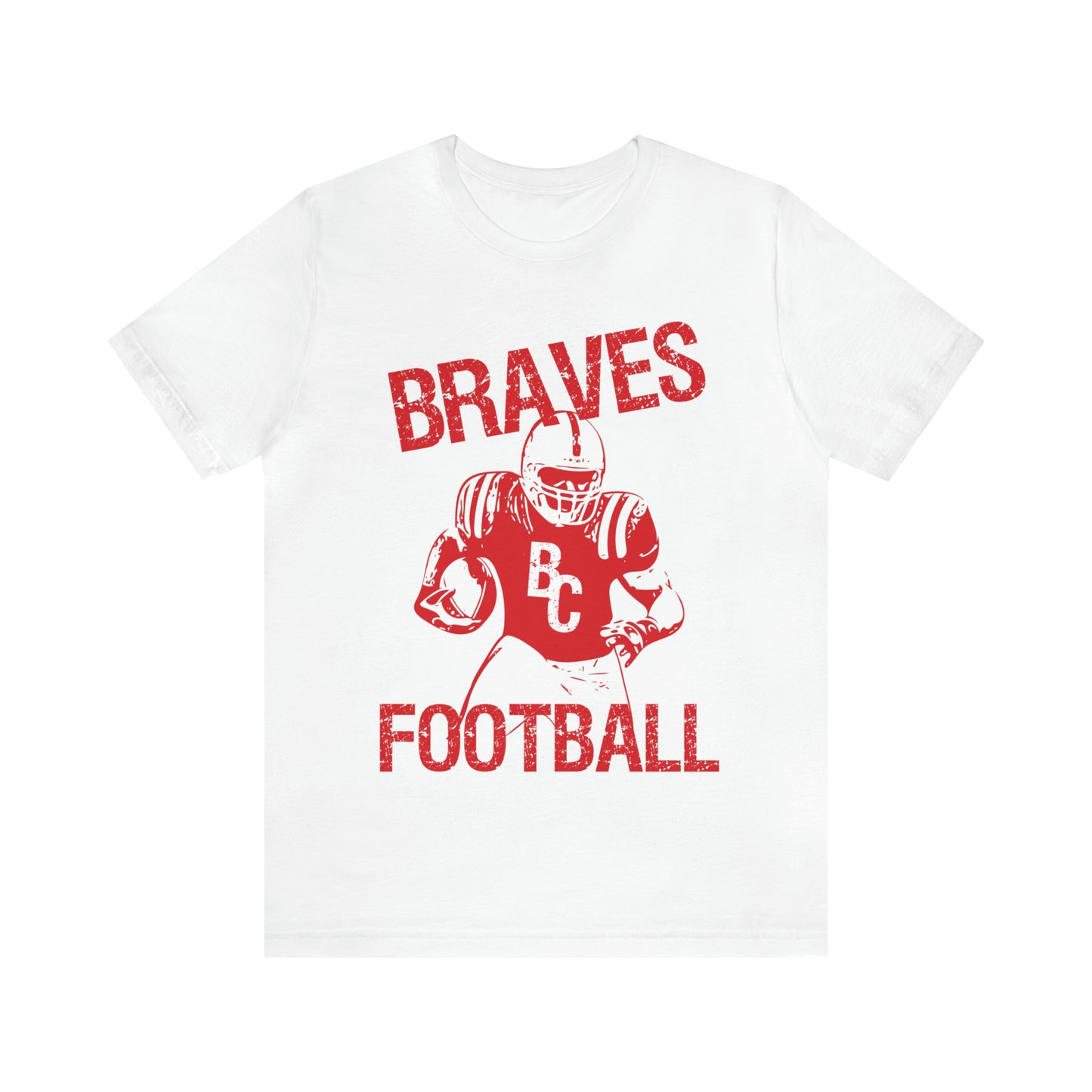 Vintage Braves Football Short Sleeve Tee