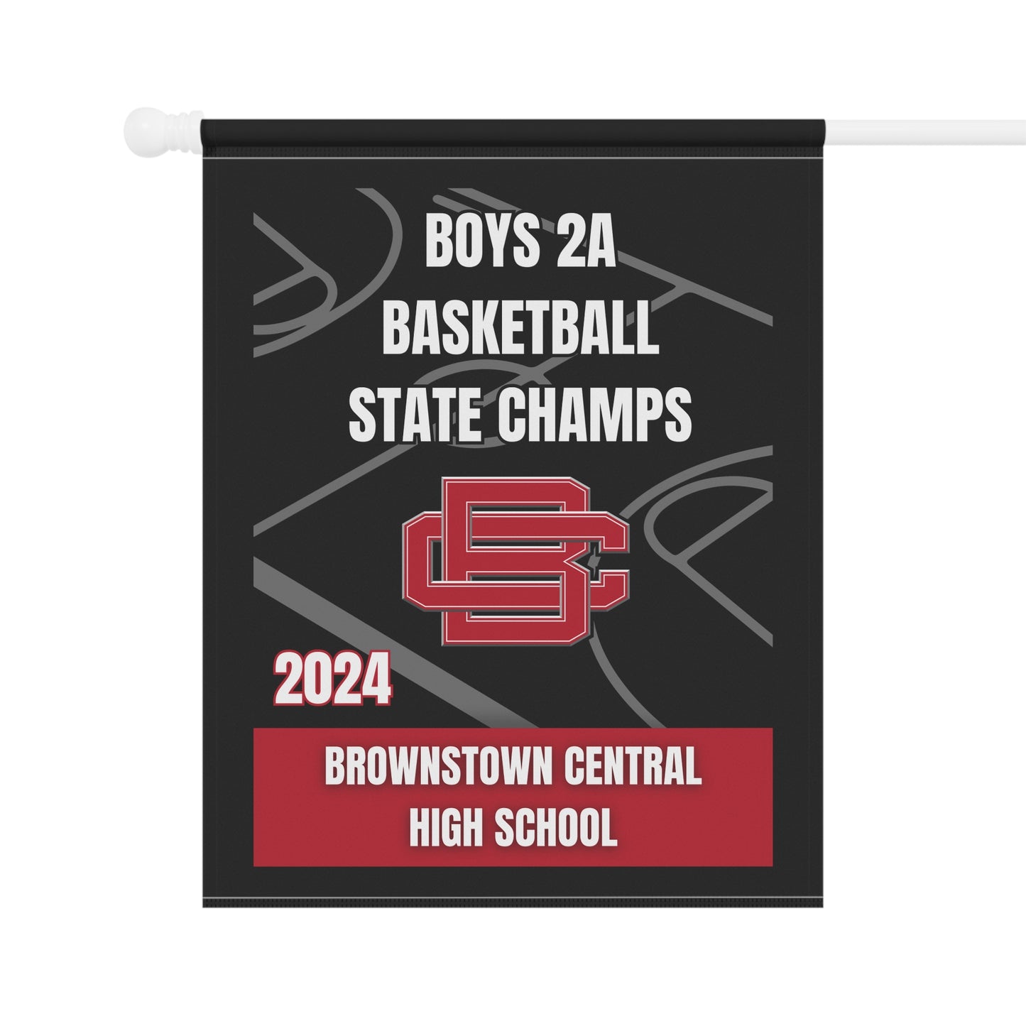 2024 Brownstown State Champs House Banner