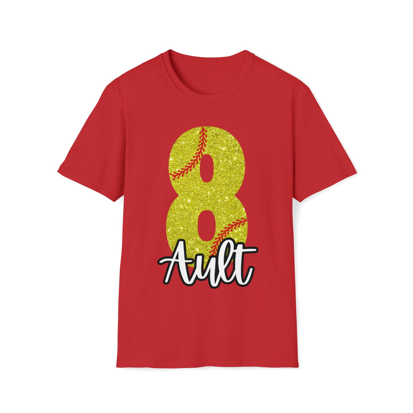 PERSONALIZED - Softball Name/Number Softstyle T-Shirt