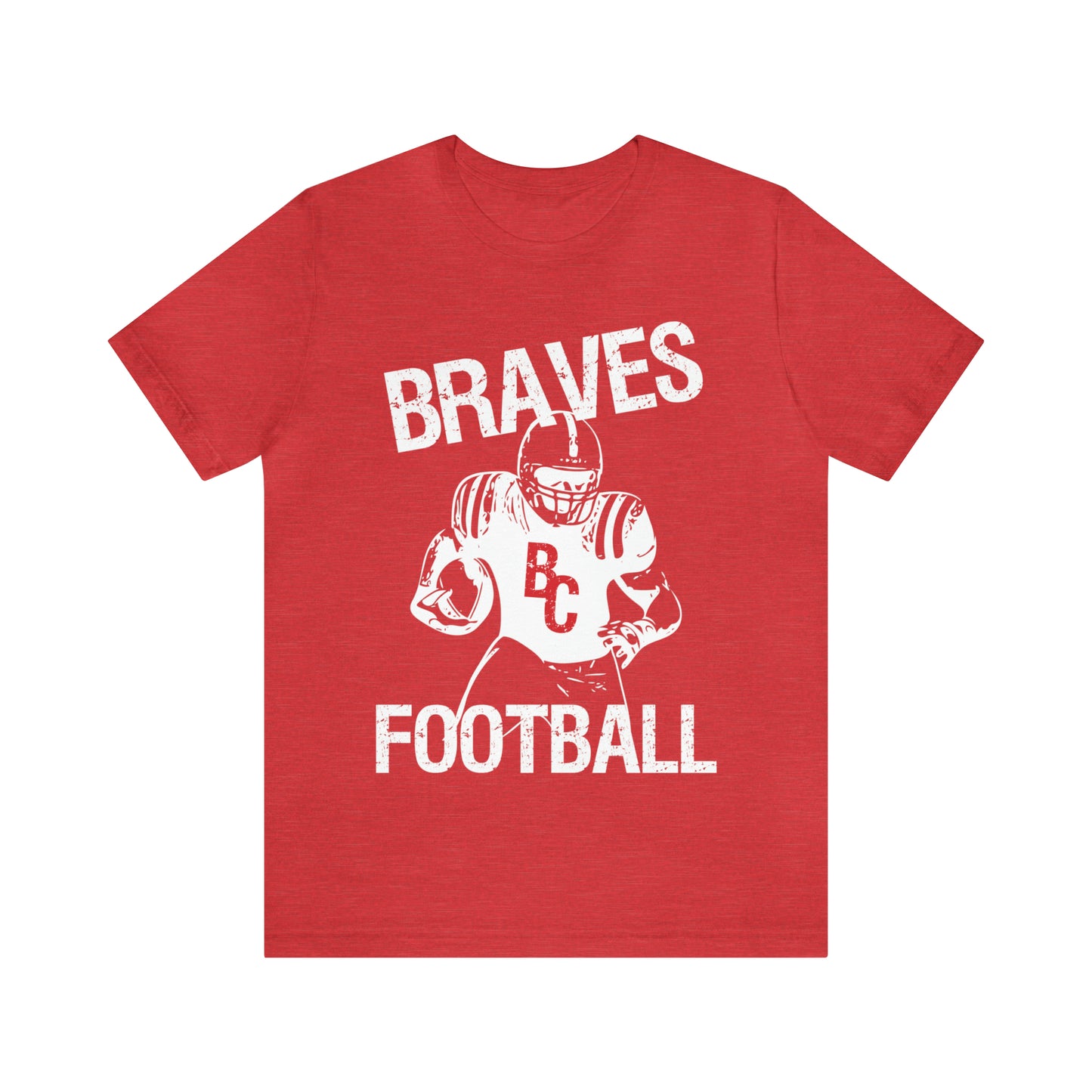Vintage Braves Football Short Sleeve Tee