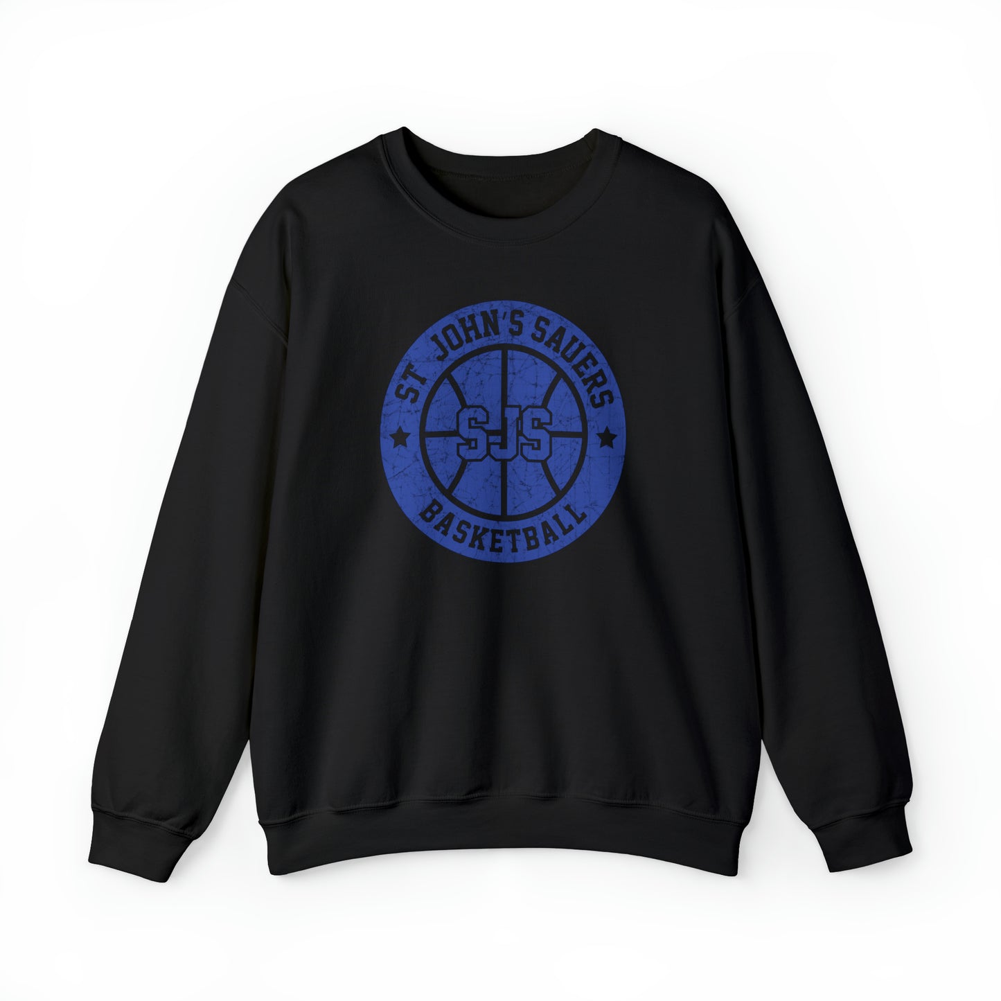 Vintage St. John's Sauers Basketball Unisex Heavy Blend™ Crewneck Sweatshirt