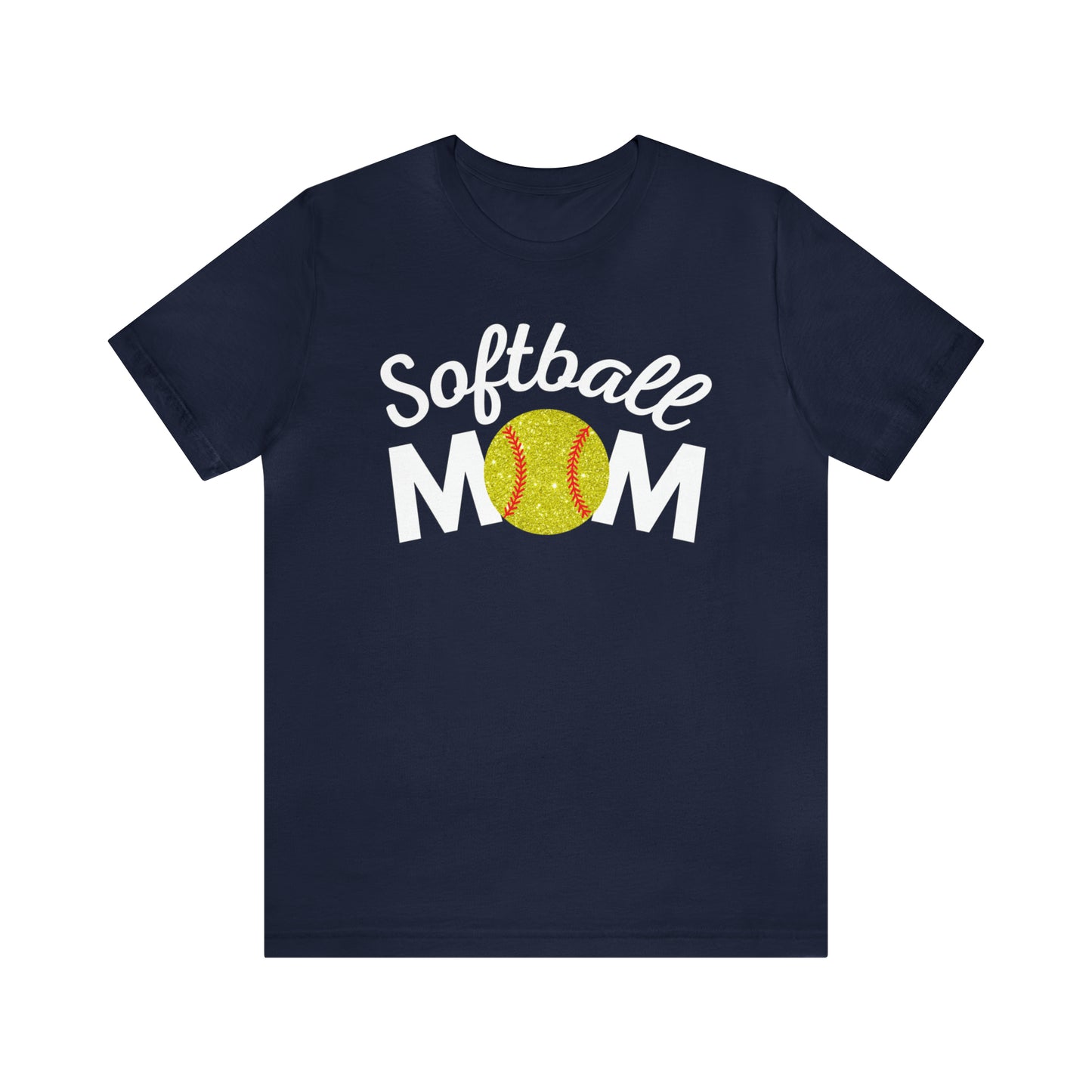 Softball Mom Shimmer Short Sleeve Tee