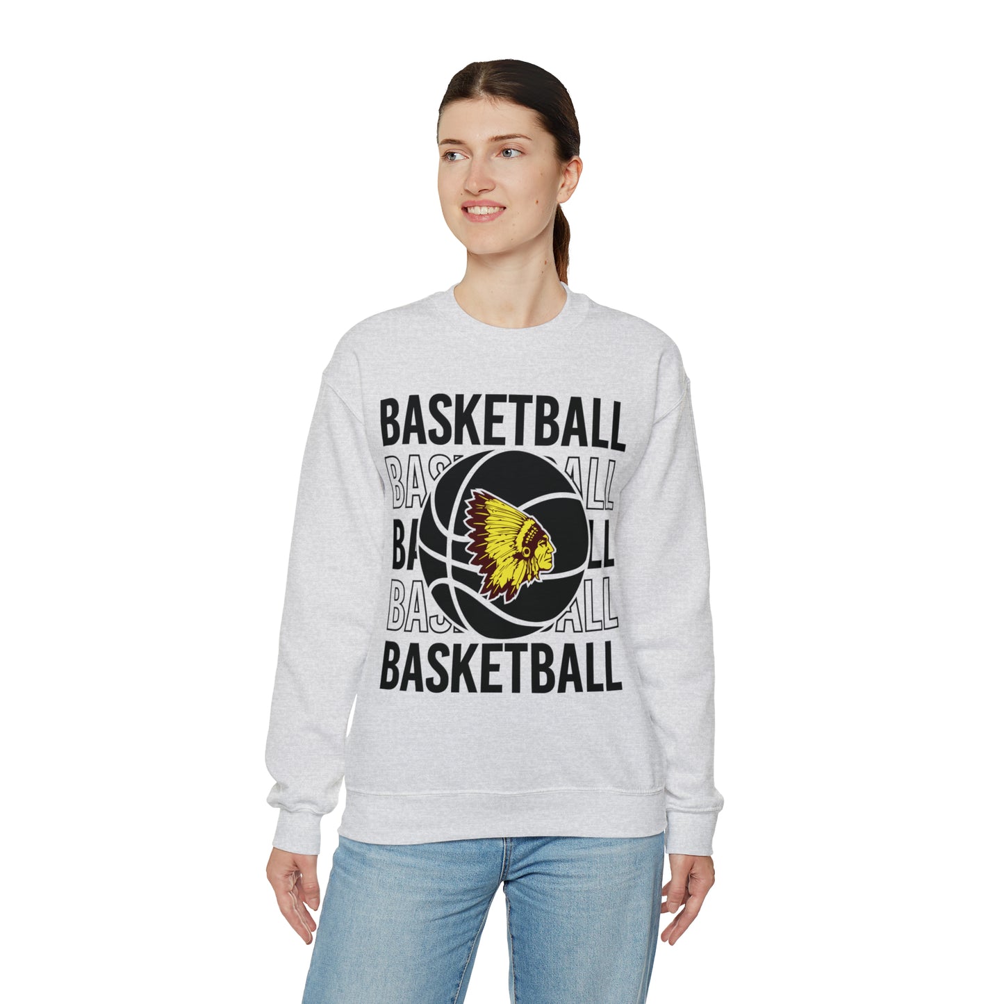 Immanuel Lutheran Basketball Crewneck Sweatshirt