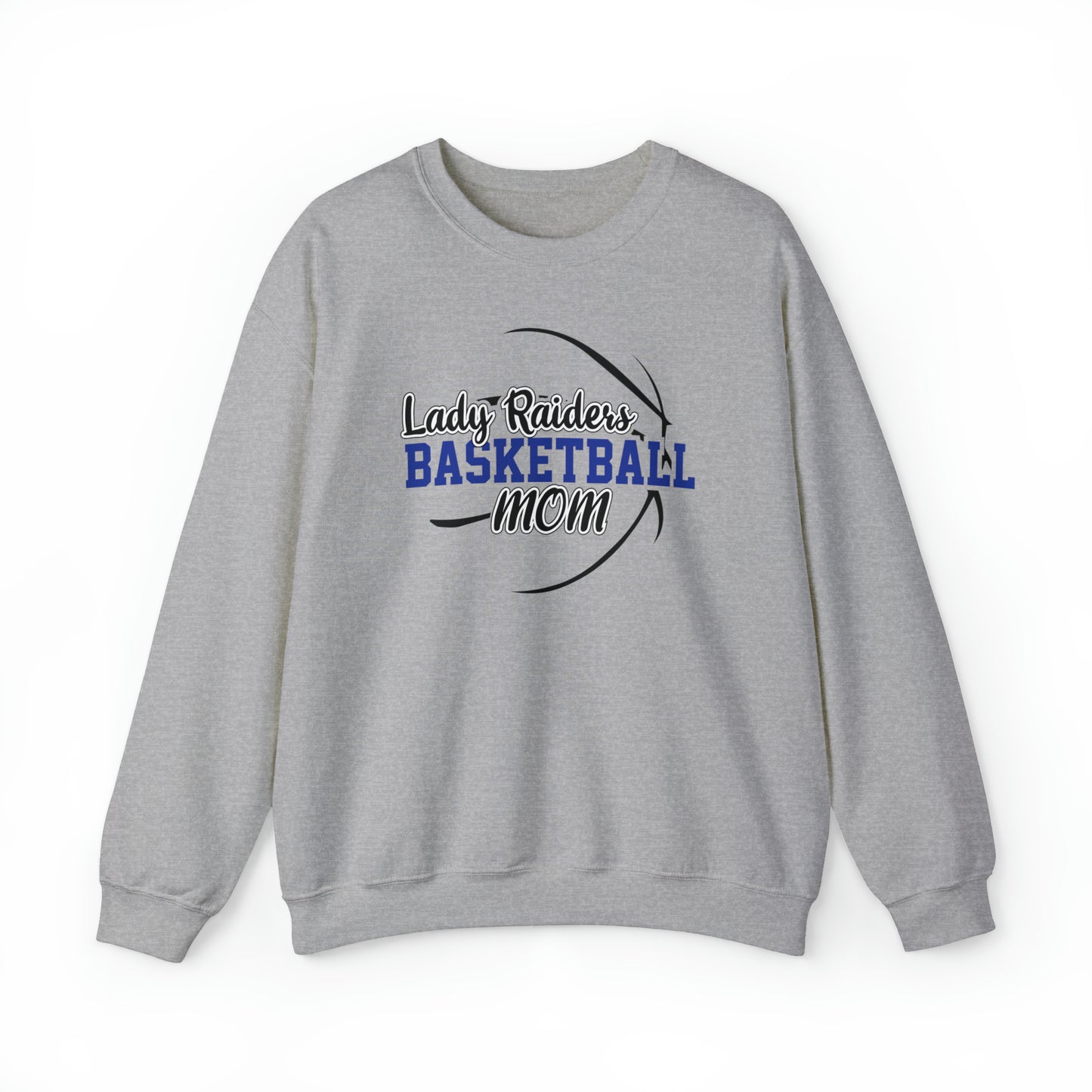Lady Raiders Basketball Mom Unisex Heavy Blend™ Crewneck Sweatshirt