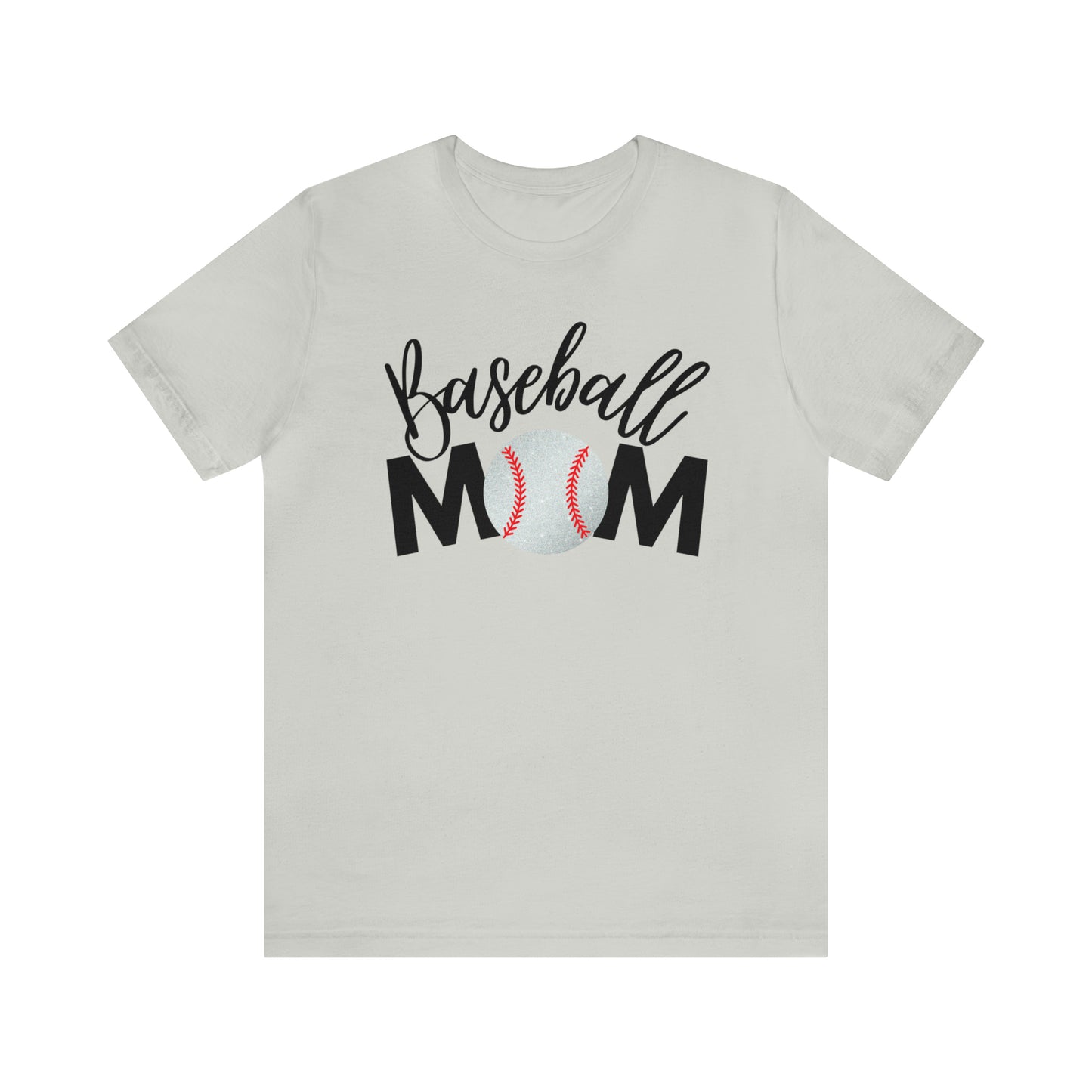 Baseball Mom Shimmer Short Sleeve Tee