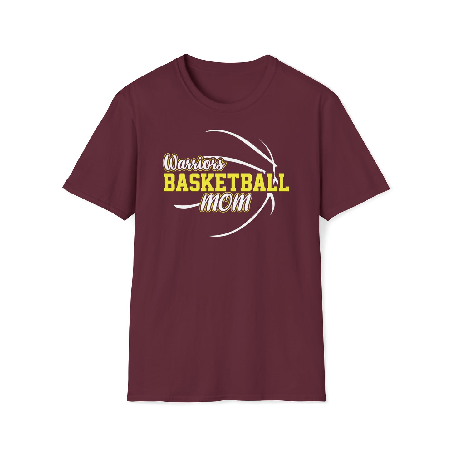 Warriors Basketball Mom Unisex Softstyle T-Shirt