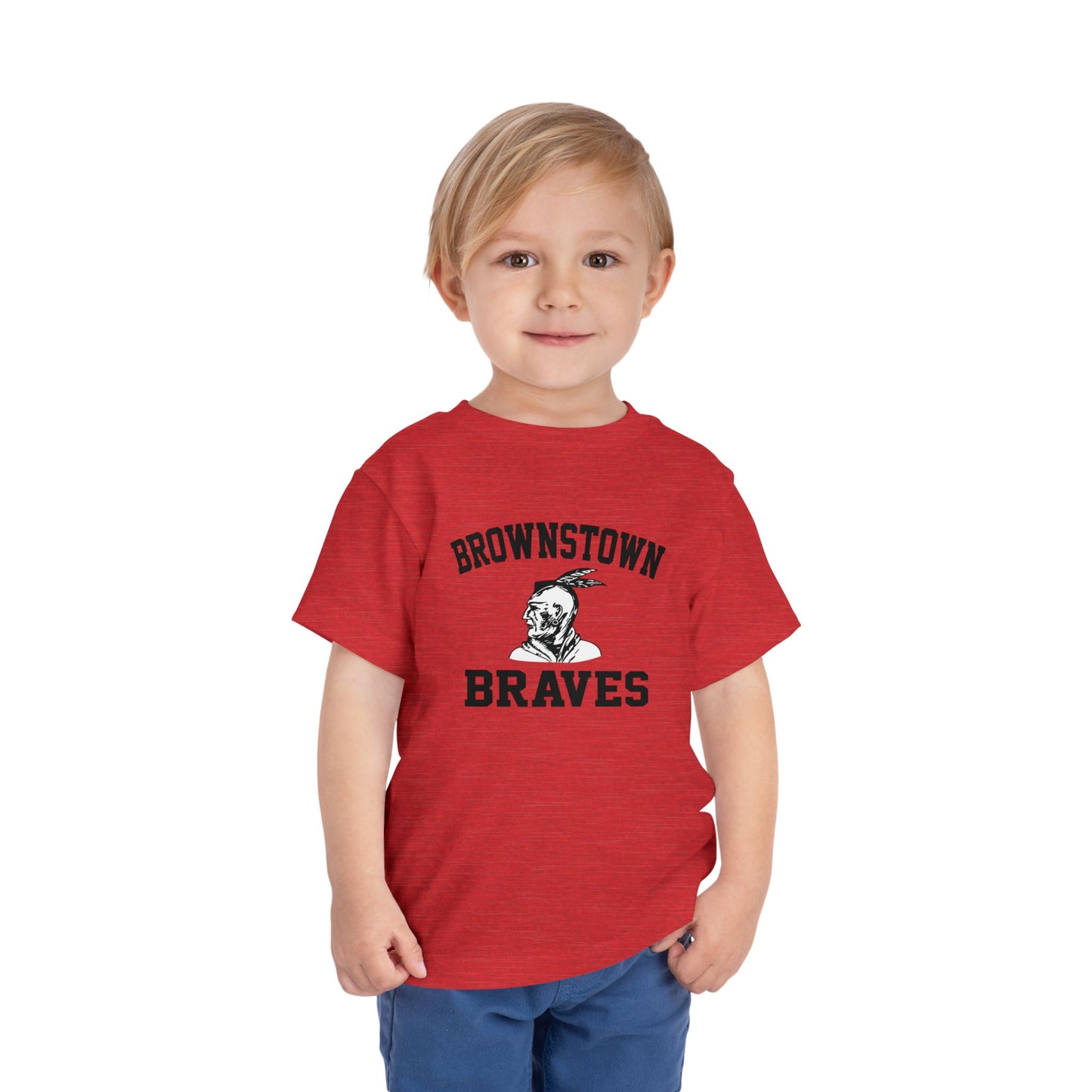 TODDLER - Brownstown Braves Short Sleeve Tee