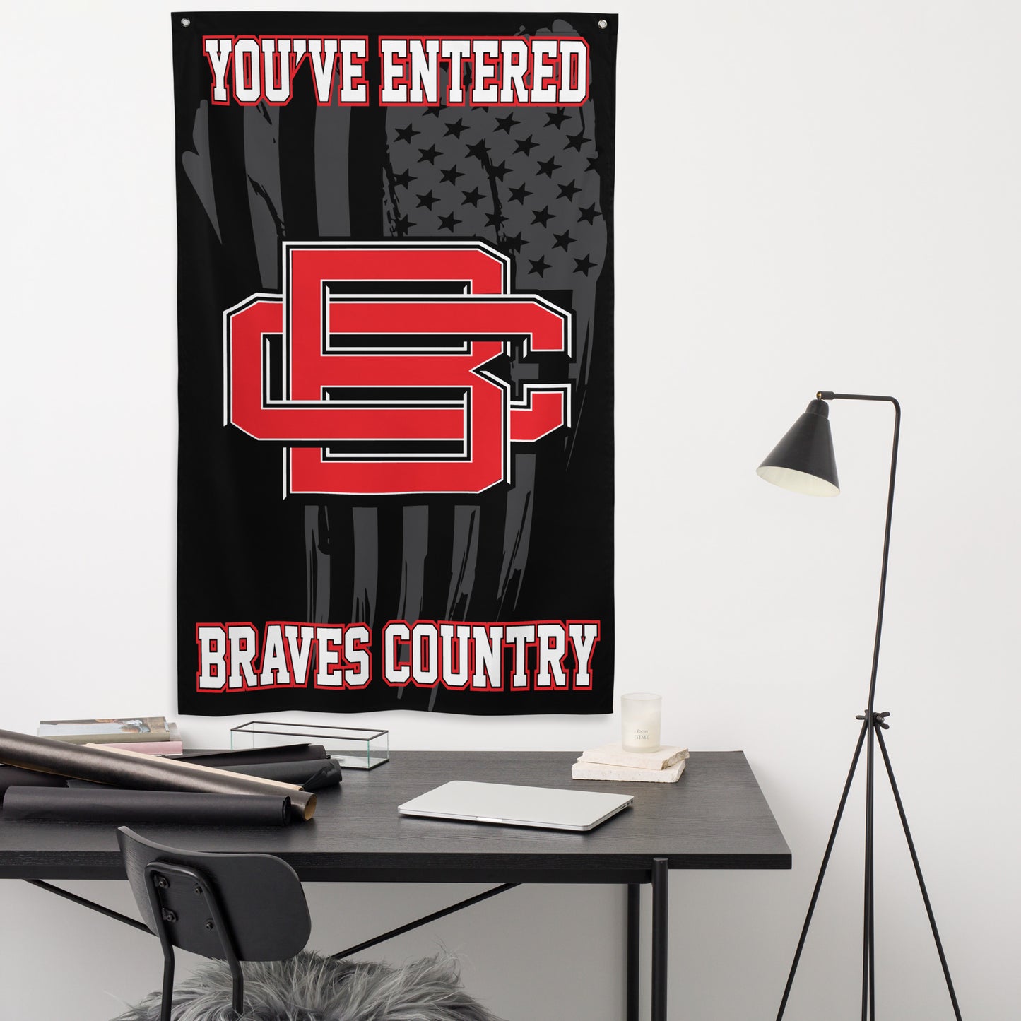 BRAVES Country BC 3' x 5' Flag