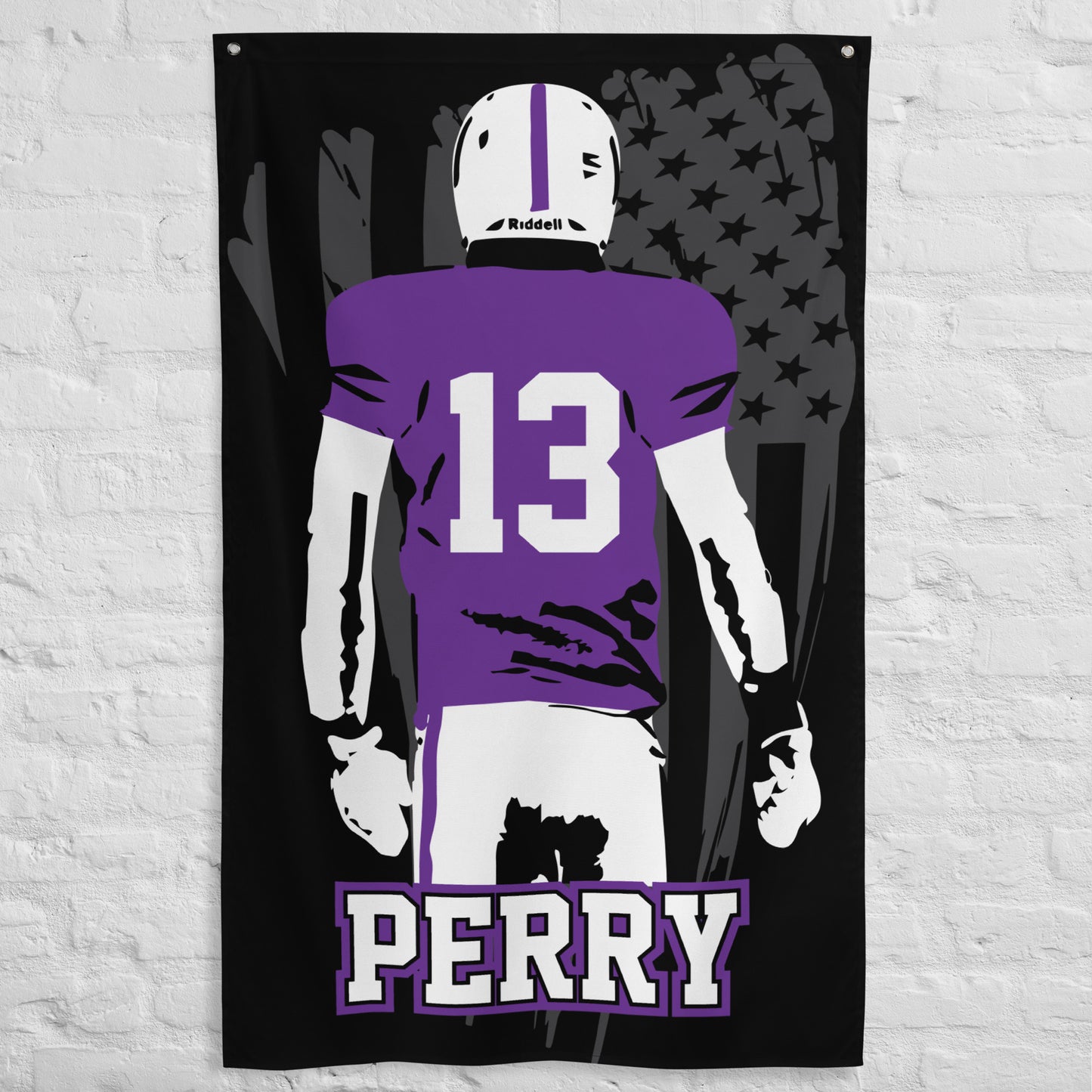 PERSONALIZED - Seymour Owls Football 3' x 5' Wall Flag