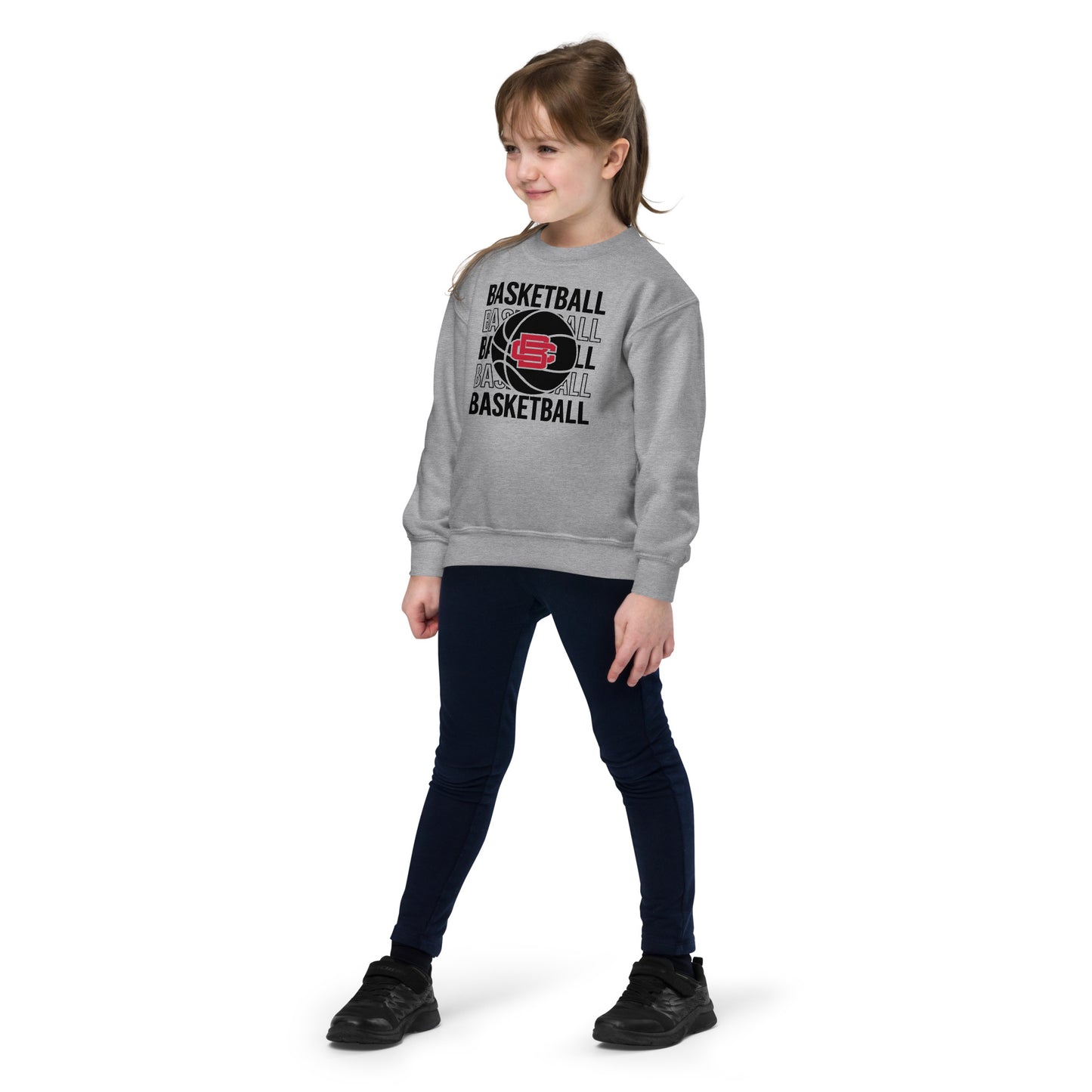 YOUTH - BC Basketball crewneck sweatshirt