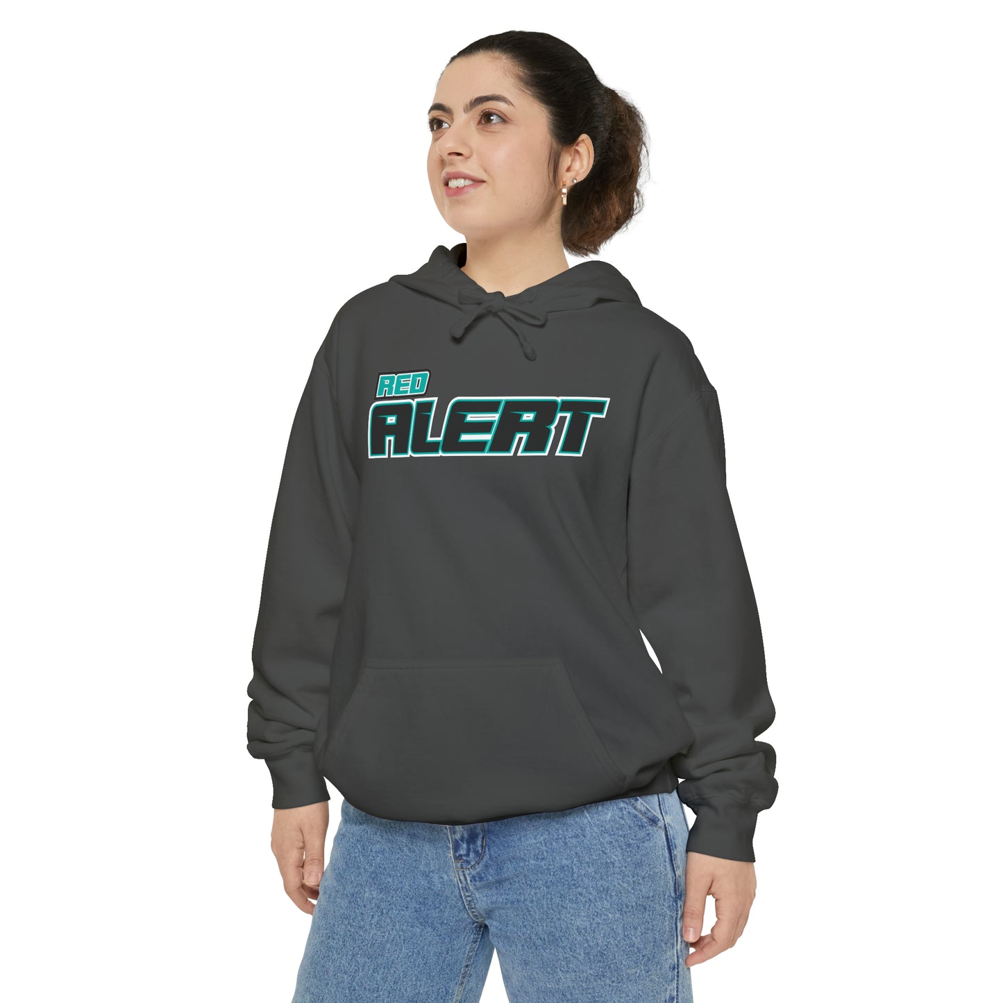 Red Alert - Unisex Garment-Dyed Comfort Colors Hoodie