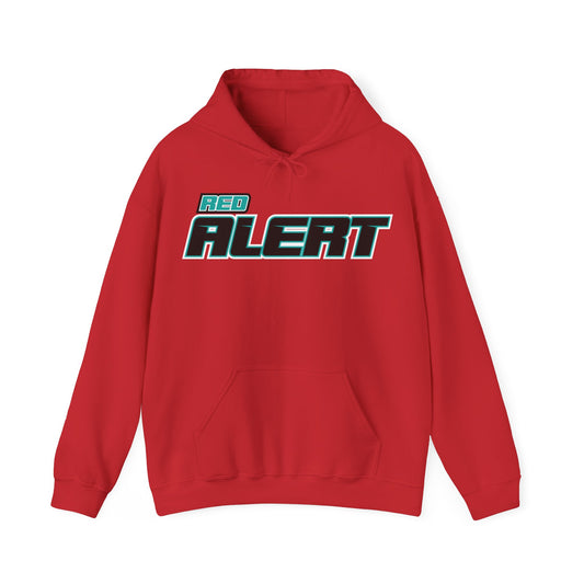 Red Alert Block Unisex Heavy Blend™ Hooded Sweatshirt