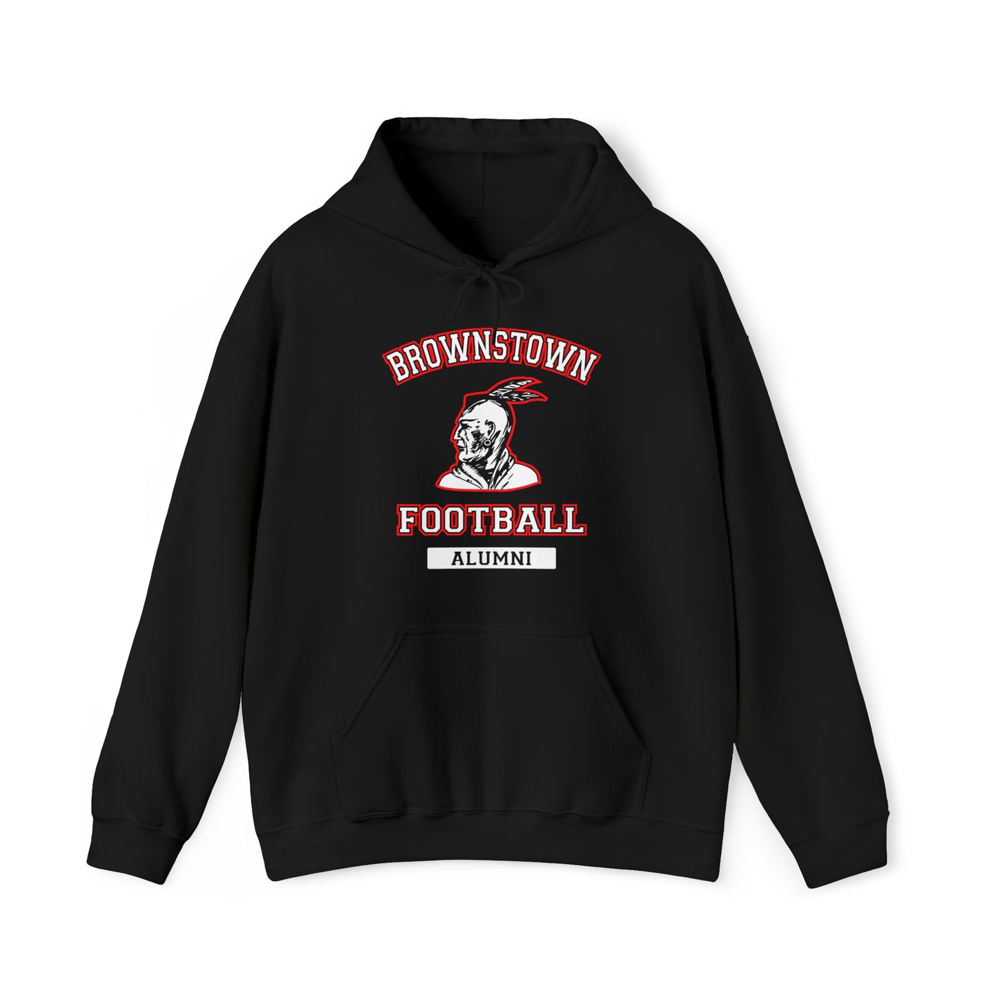 PERSONALIZED - Brownstown Football Alumni Unisex Heavy Blend™ Hooded Sweatshirt