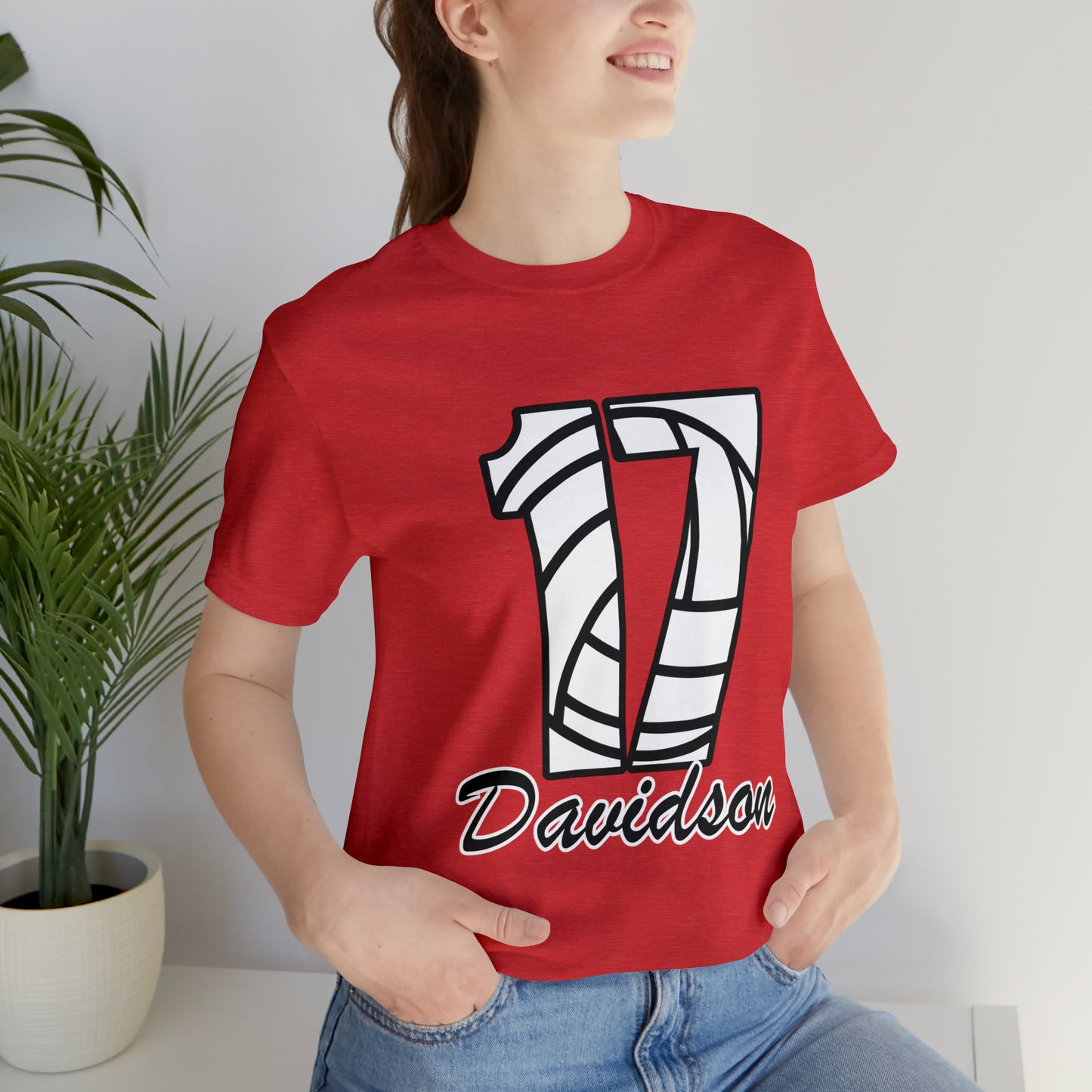 PERSONALIZED - Volleyball Name/Number Short Sleeve Tee