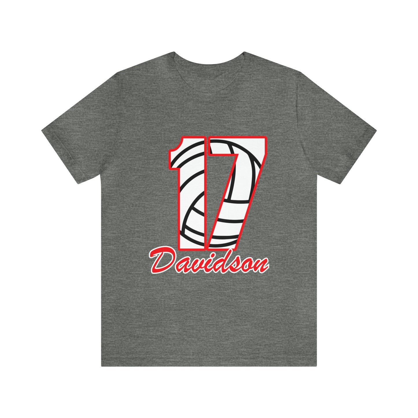 PERSONALIZED - Volleyball Name/Number Short Sleeve Tee