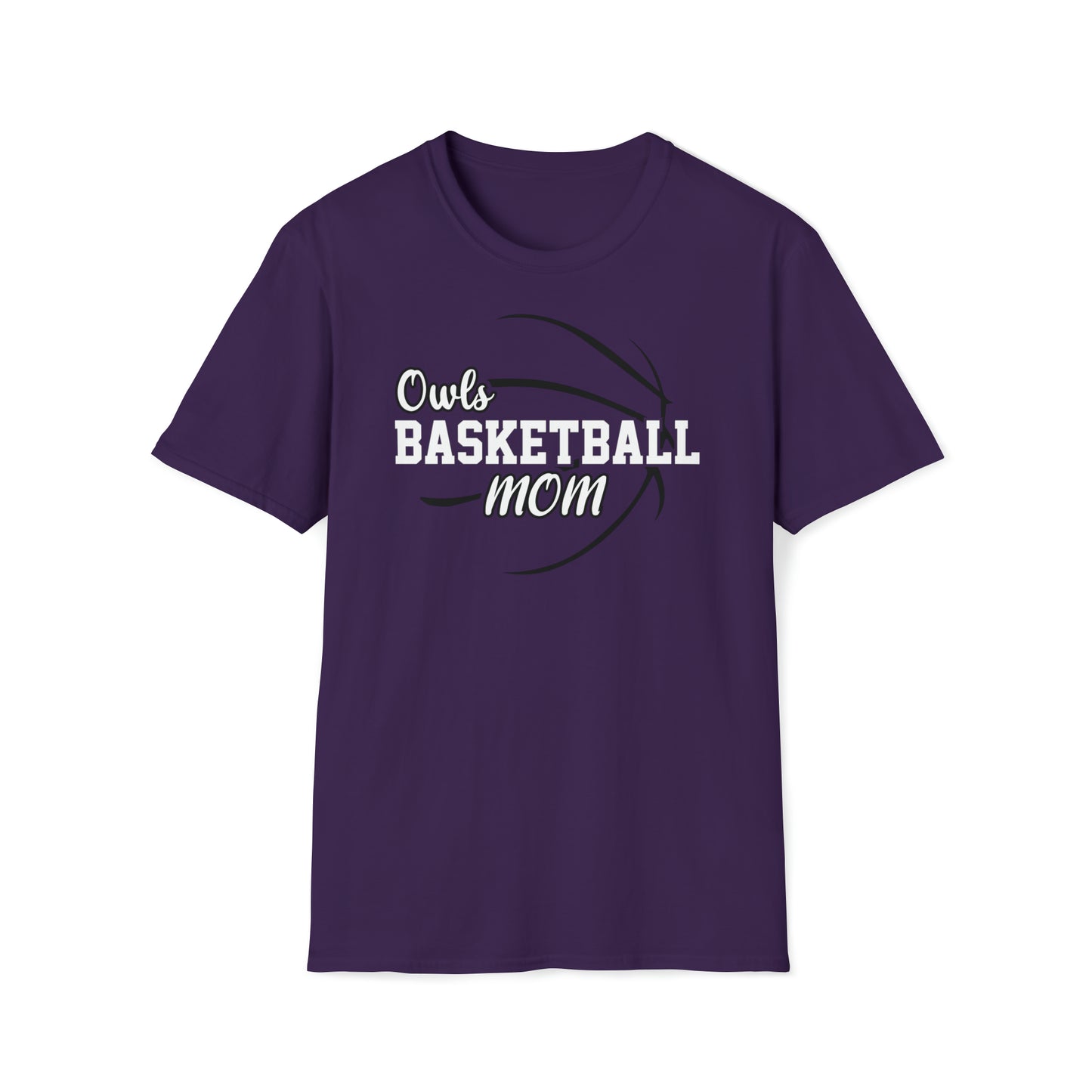 Owls Basketball Mom Unisex Softstyle T-Shirt