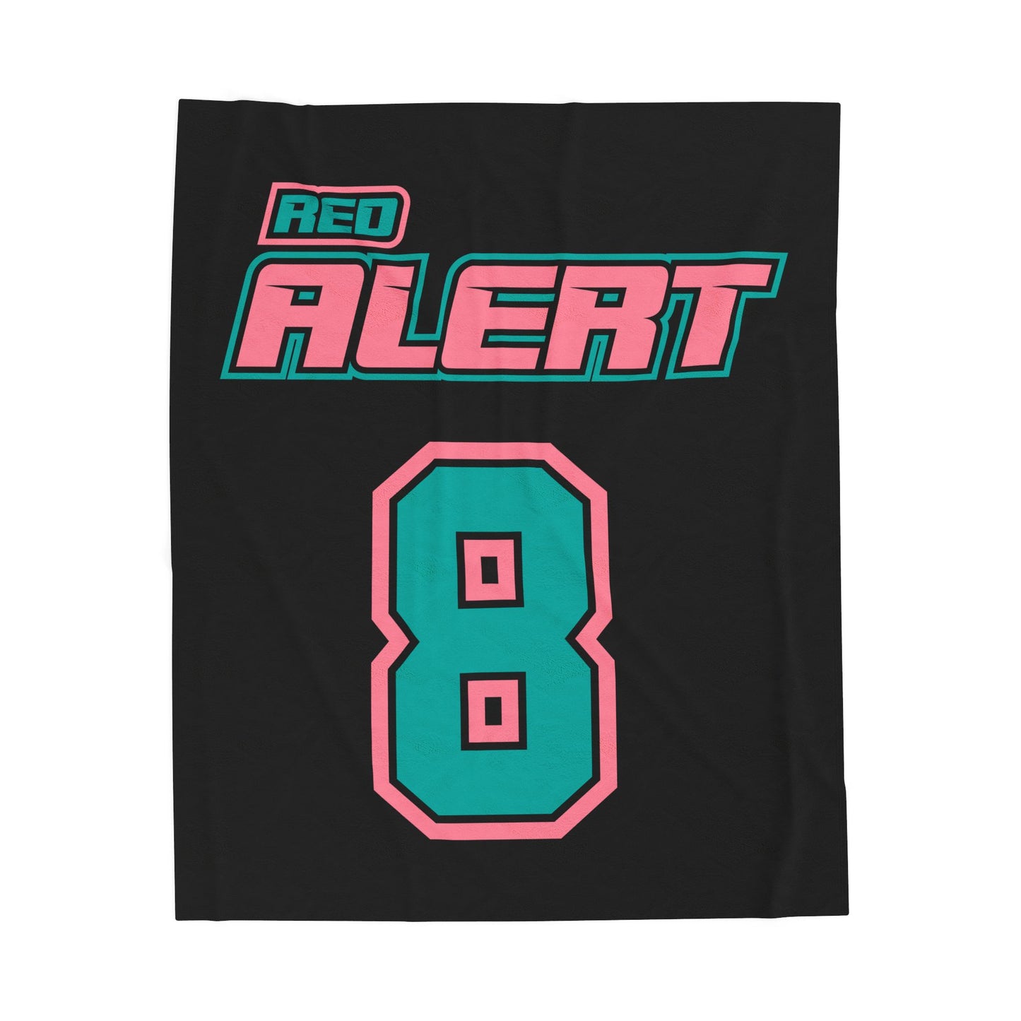 PERSONALIZED - Red Alert 2026 Velveteen Plush Blanket