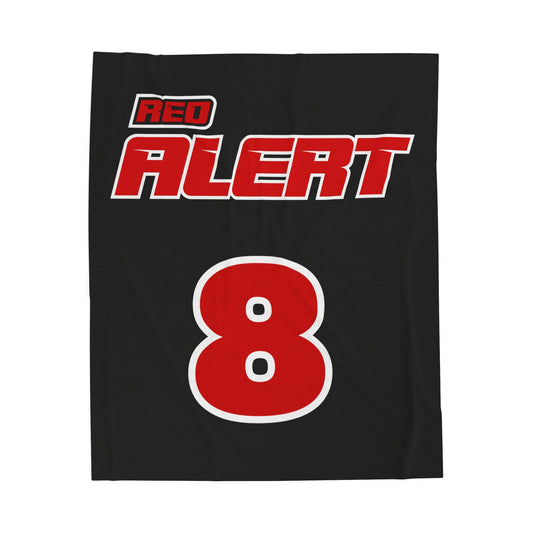 PERSONALIZED - Red Alert 2026 Velveteen Plush Blanket