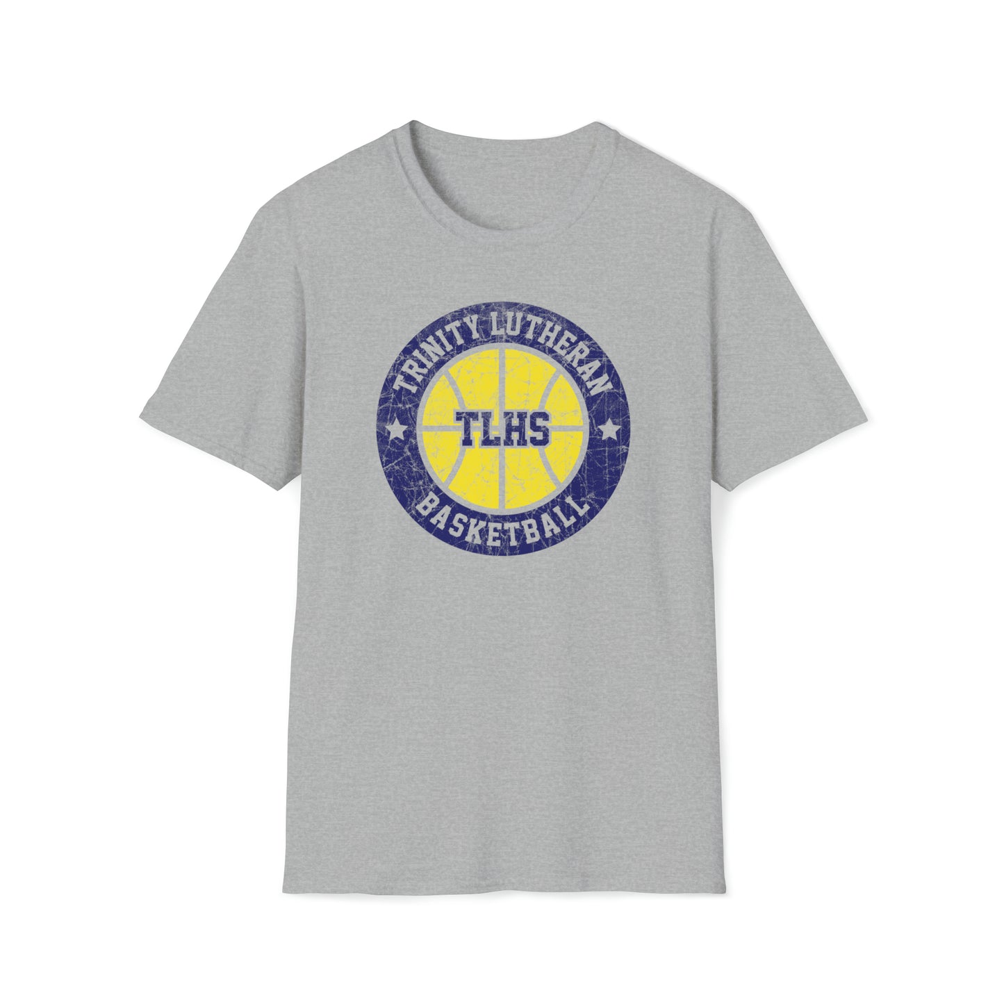 Vintage Trinity Lutheran Basketball Unisex Softstyle T-Shirt