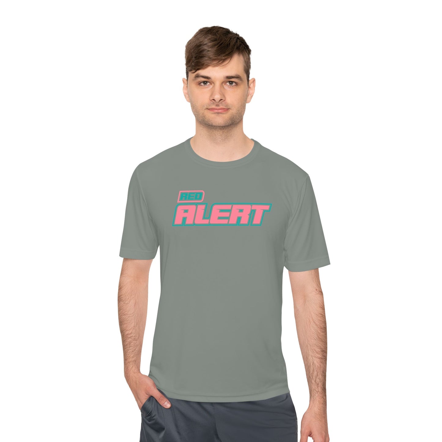 Red Alert - Pink Logo 2026 Unisex Moisture Wicking Tee