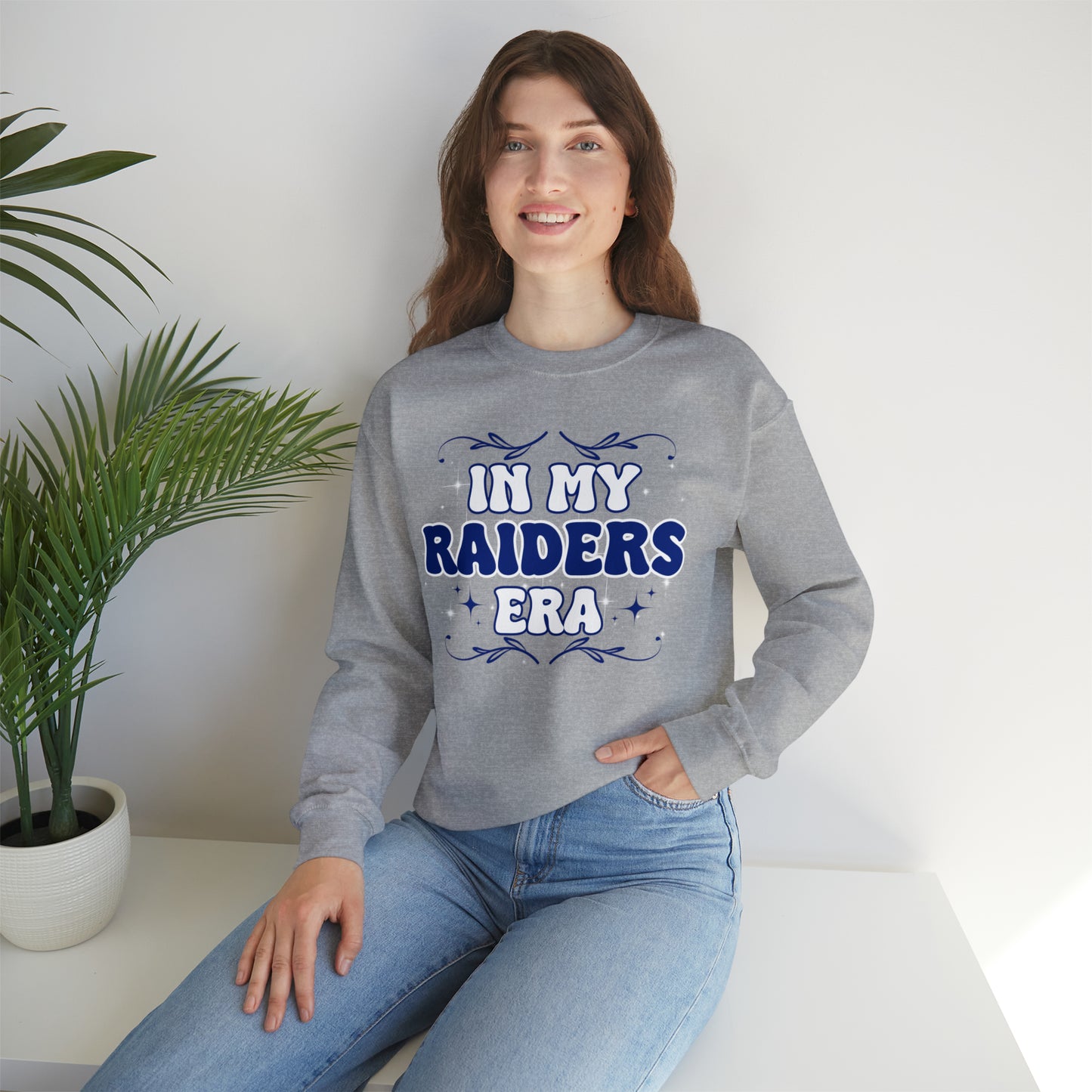 Raiders Era Unisex Heavy Blend™ Crewneck Sweatshirt