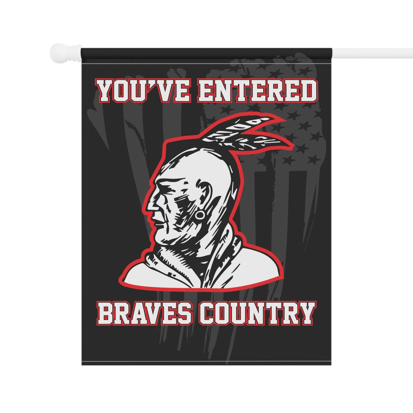 Braves Country Brave Head House Banner