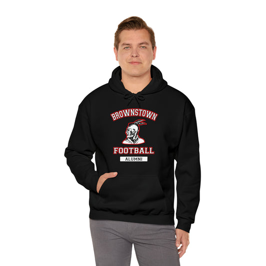 PERSONALIZED - Brownstown Football Alumni Unisex Heavy Blend™ Hooded Sweatshirt