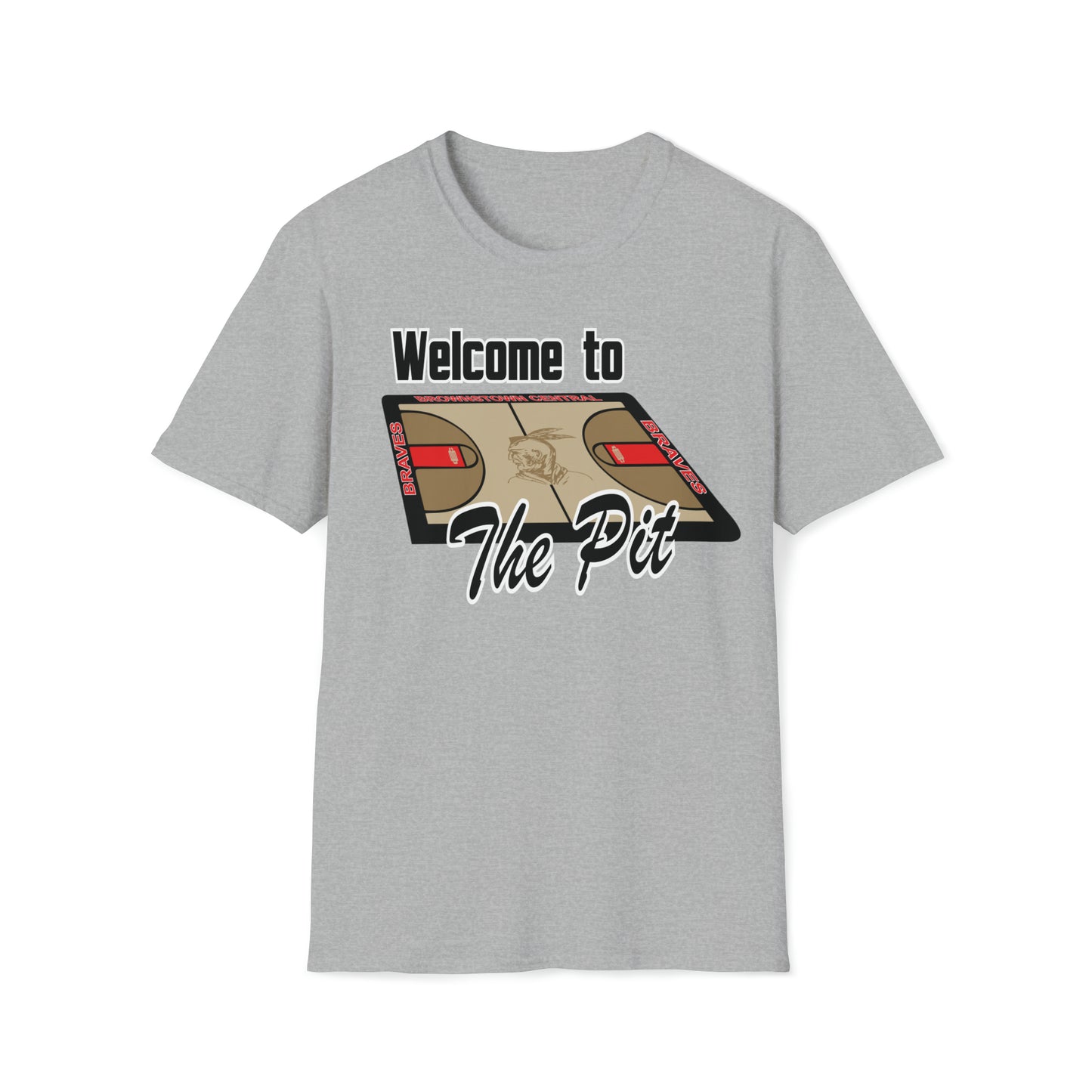 Welcome to The Pit Basketball Unisex Softstyle T-Shirt