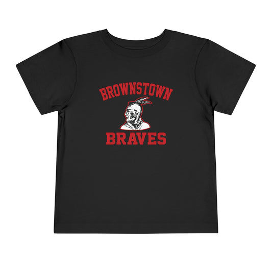 TODDLER - Brownstown Braves Short Sleeve Tee