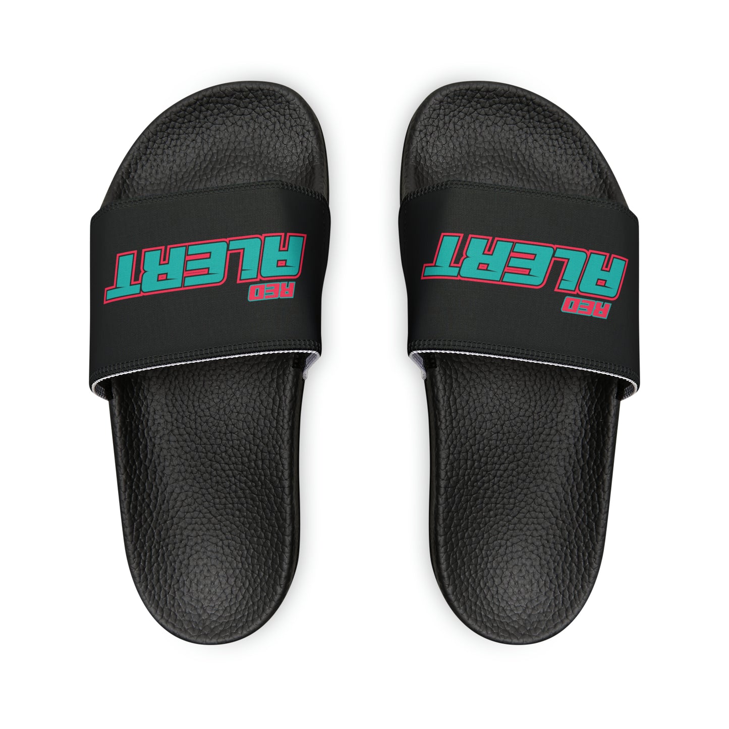 Red Alert- Youth PU Slide Sandals