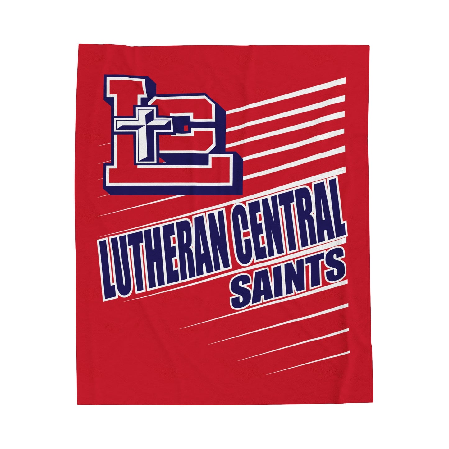 LC Saints - Velveteen Plush Blanket