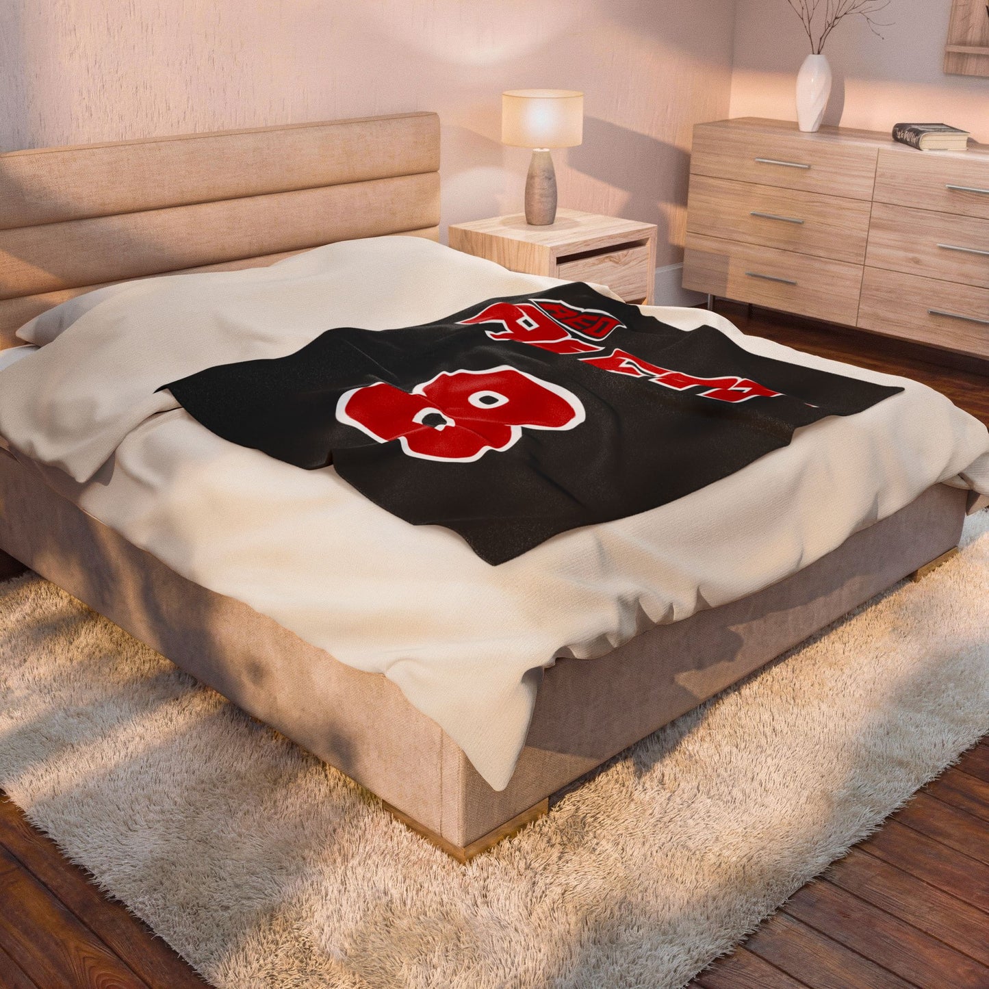 PERSONALIZED - Red Alert 2026 Velveteen Plush Blanket