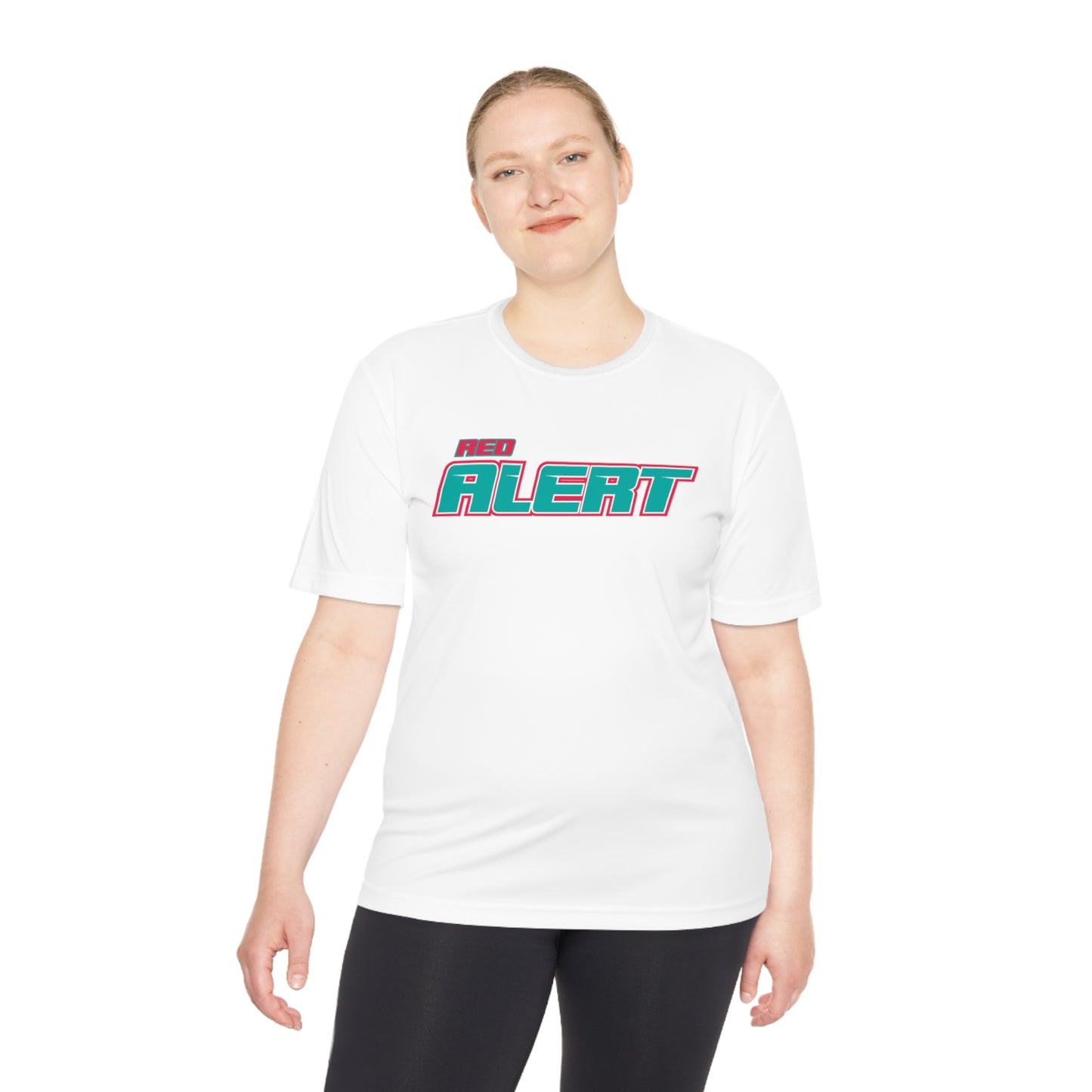 Red Alert - Block Unisex Moisture Wicking Tee