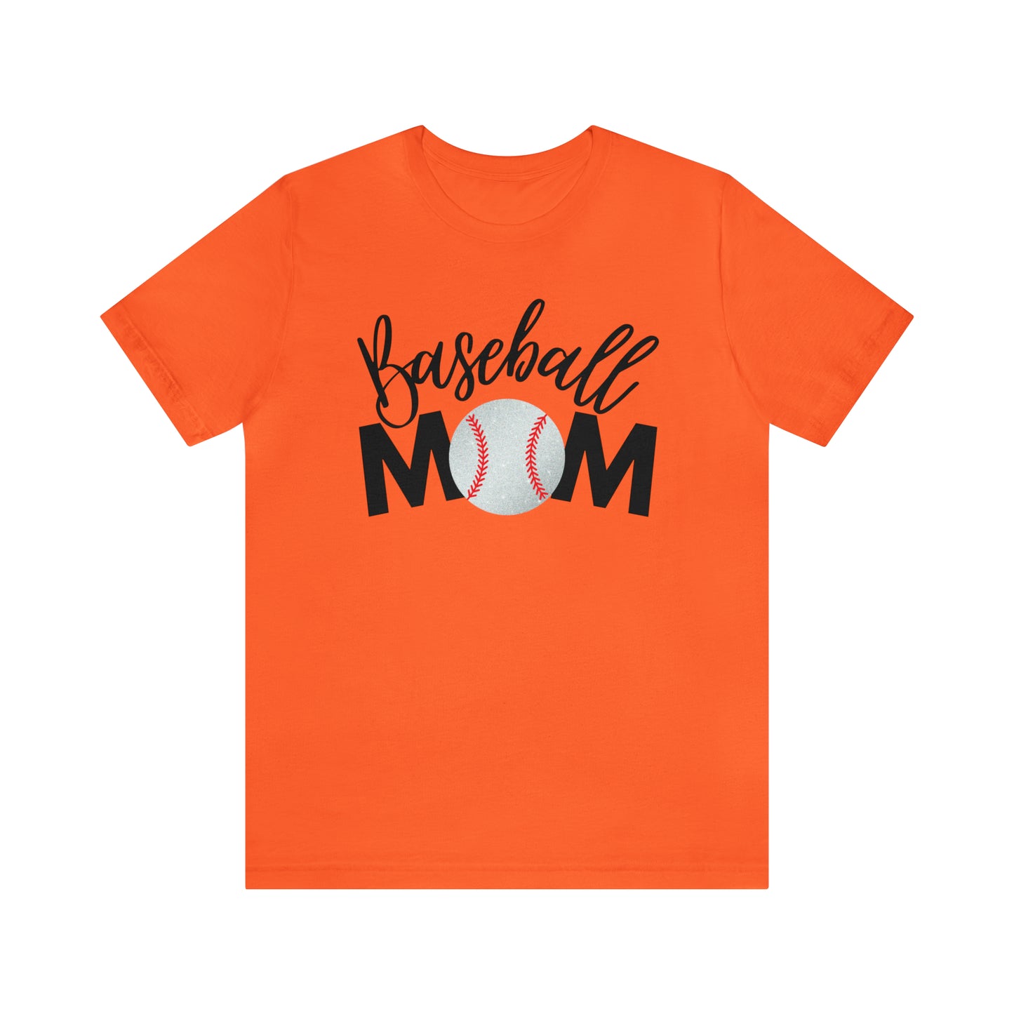 Baseball Mom Shimmer Short Sleeve Tee