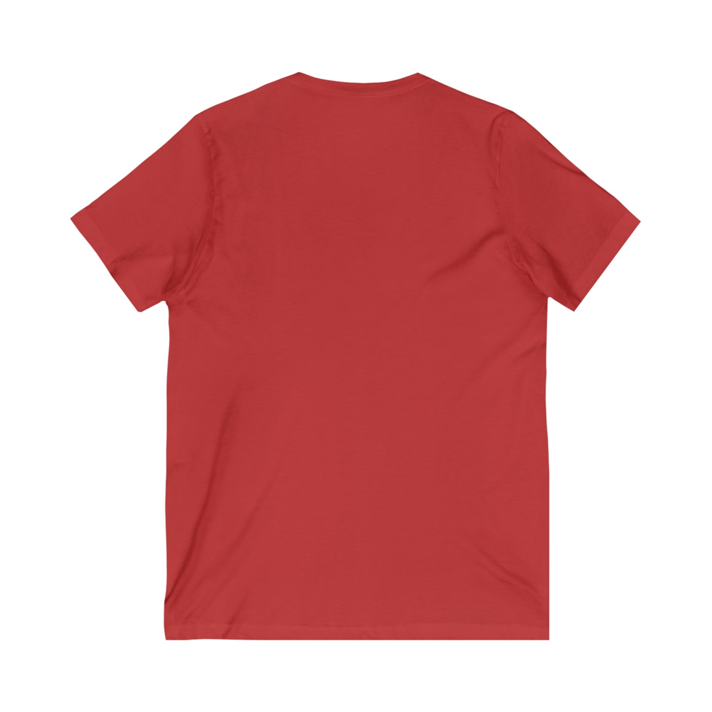 Red Alert Swoosh Unisex Jersey Short Sleeve V-Neck Tee