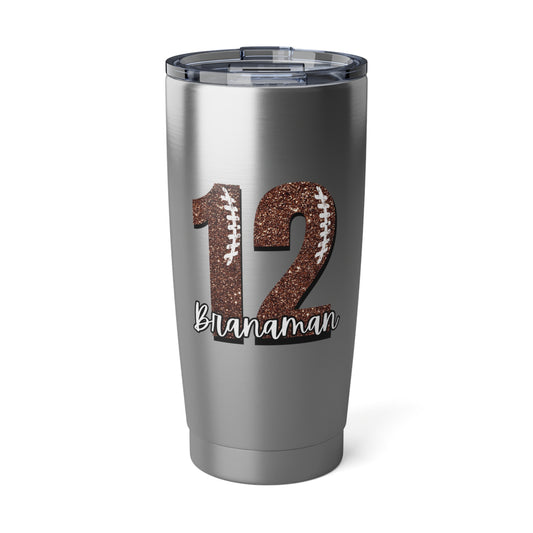 PESONALIZED - Football Name/Number 20oz Tumbler