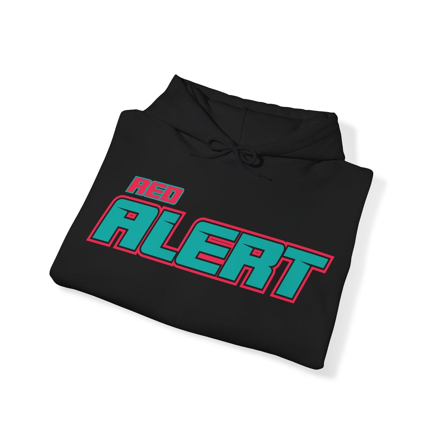 Red Alert Block Unisex Heavy Blend™ Hooded Sweatshirt
